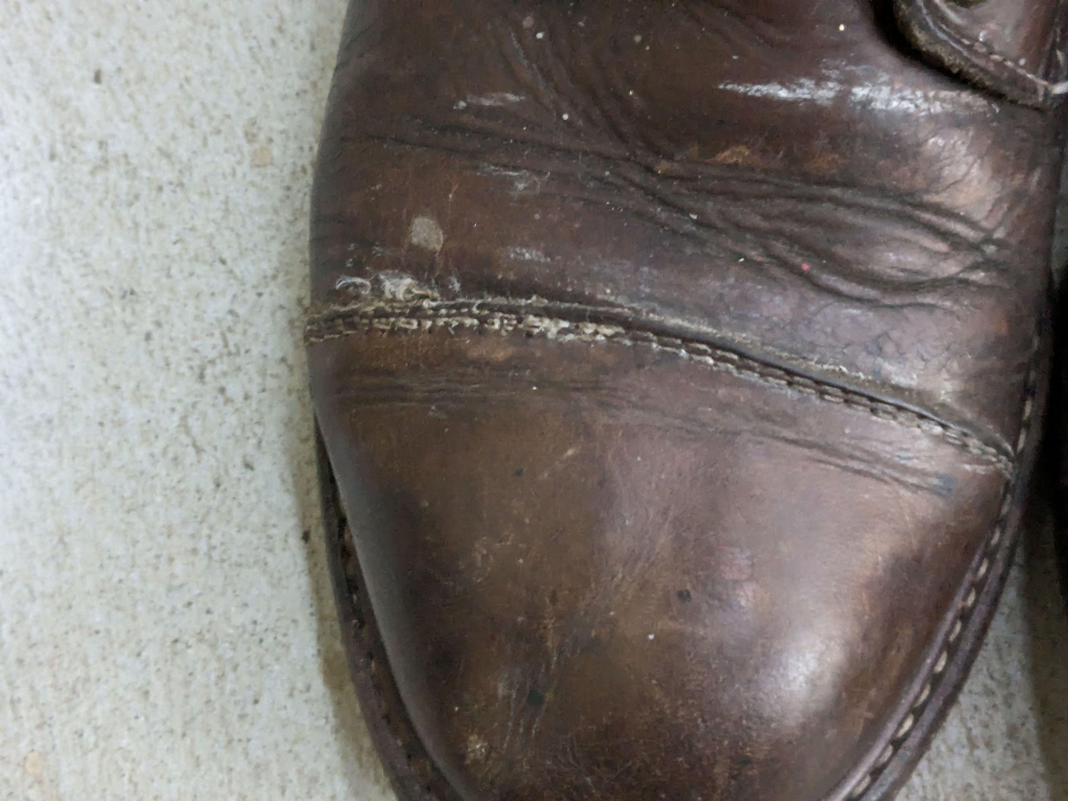 Chippewa × Vintage Chippewa Boots Brown 10 Leather Rubber Combat Work Vibram Size US 10 / EU 43 - 4 Thumbnail