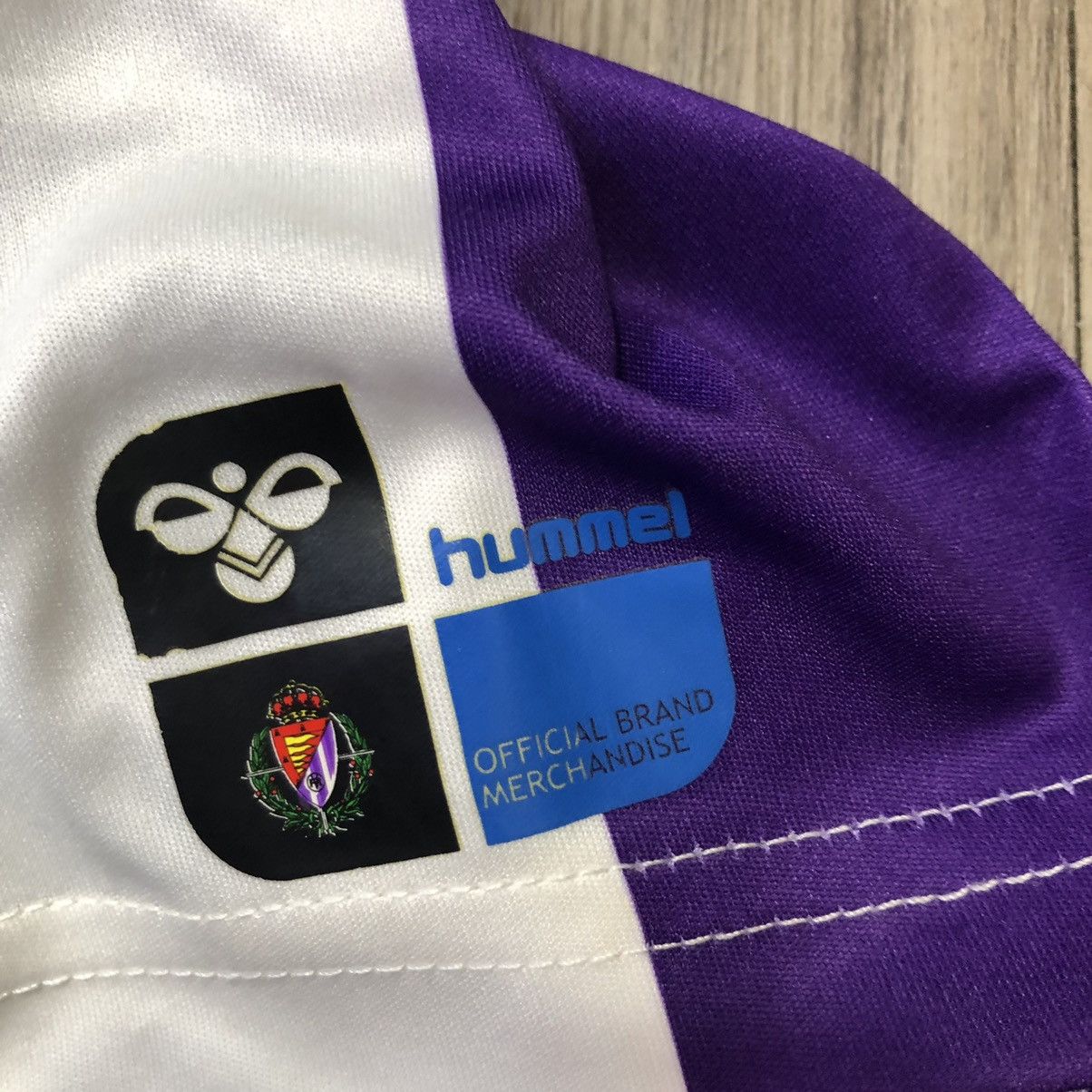 Hummel Real Valladolid 13/14 home shirt Size US S / EU 44-46 / 1 - 5 Thumbnail
