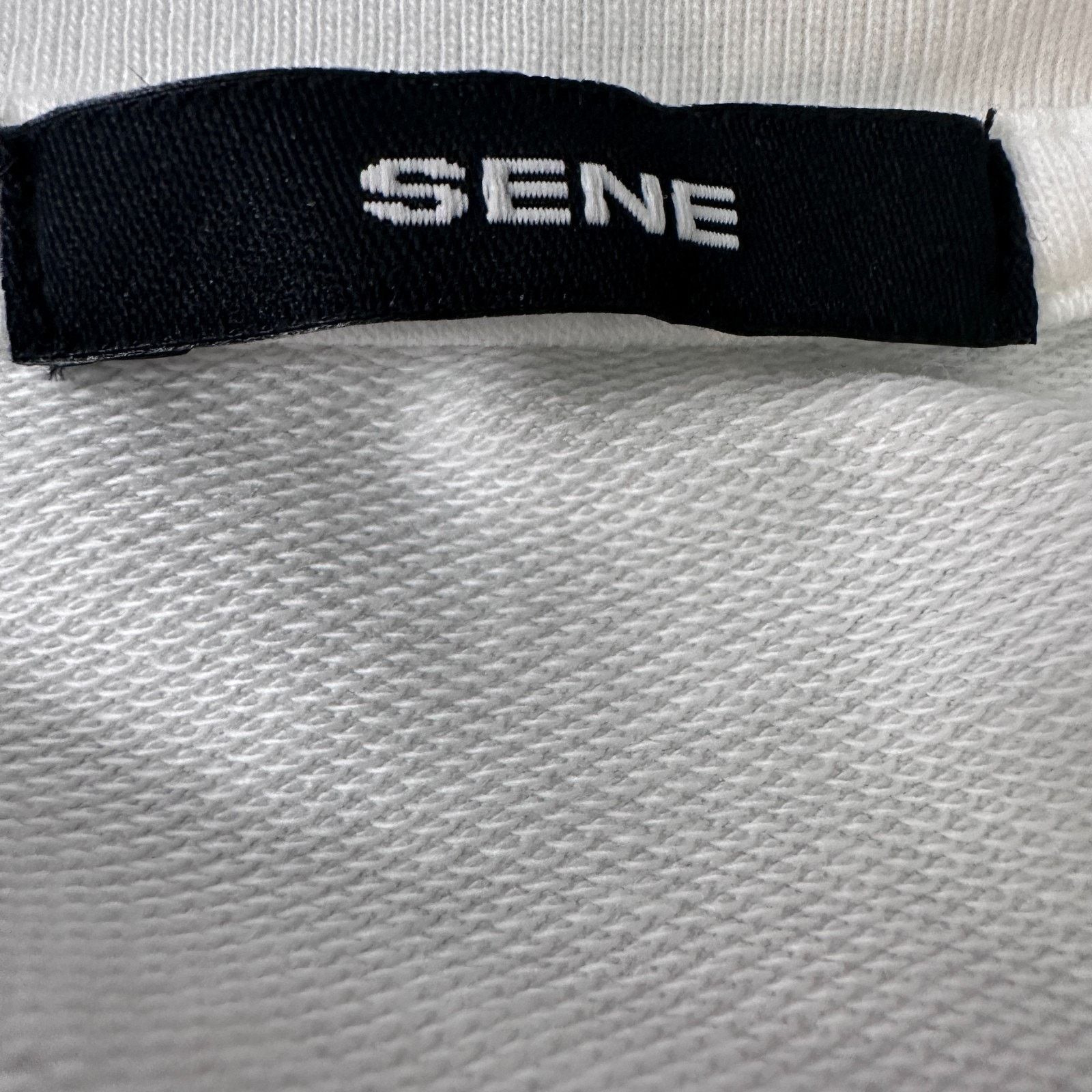 Other Sene Bespoke T-Shirt Men’s XL White Pima Cotton Crew Neck Size US XL / EU 56 / 4 - 6 Thumbnail