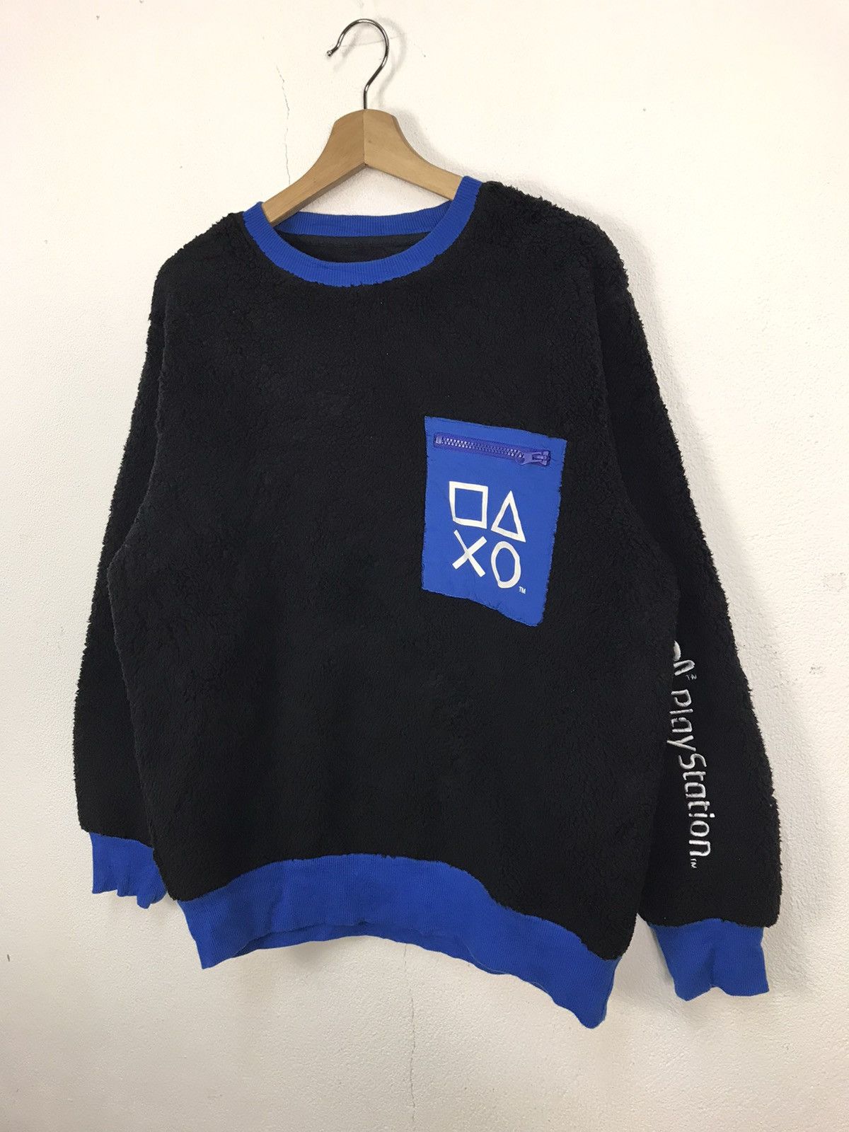 GU × Japanese Brand × Playstation GU PlayStation Sherpa Fleece Sweatshirts Size US L / EU 52-54 / 3 - 2 Thumbnail