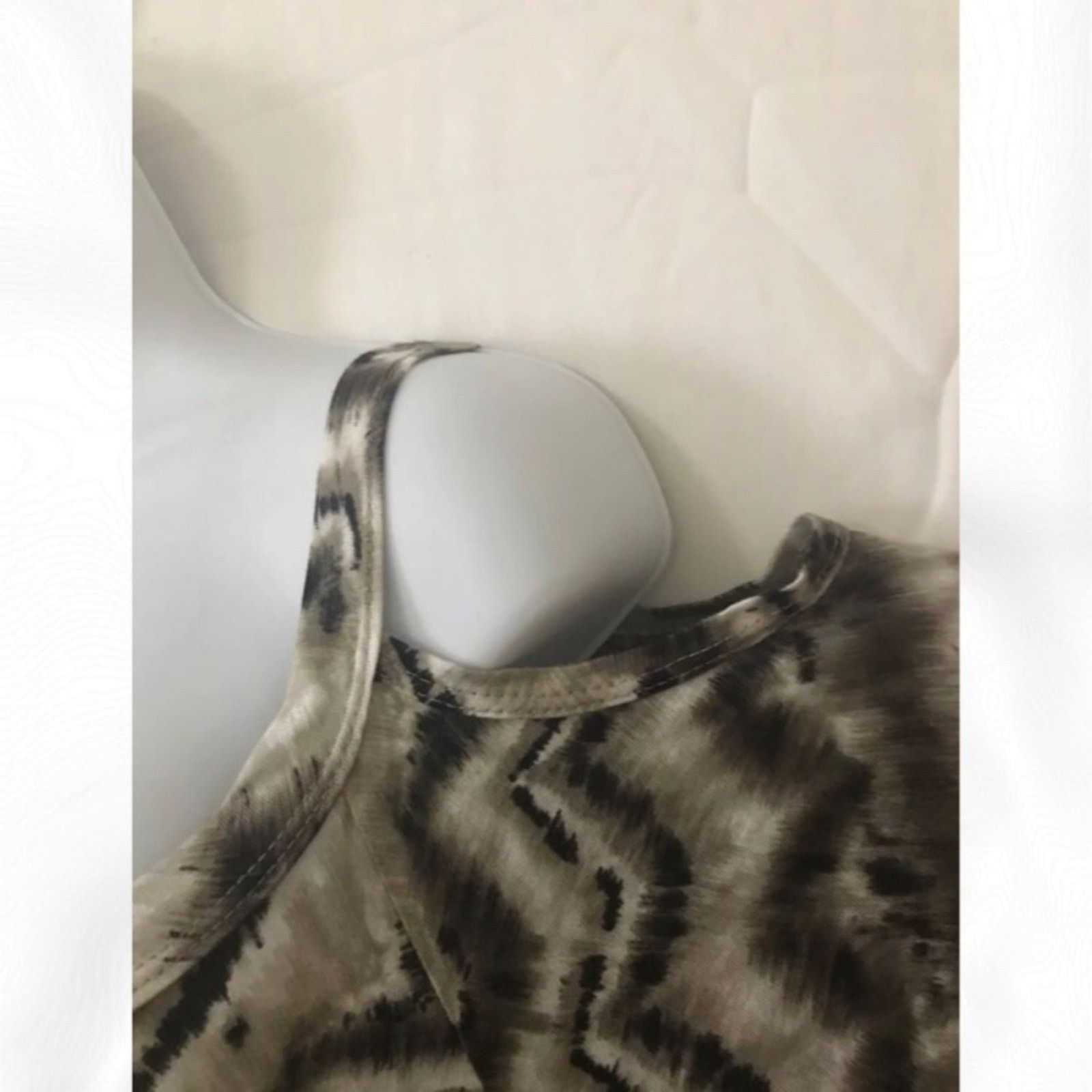Other NWT CATO Multicolor Ripped Shoulder Blouse Top Size L / US 10 / IT 46 - 4 Thumbnail