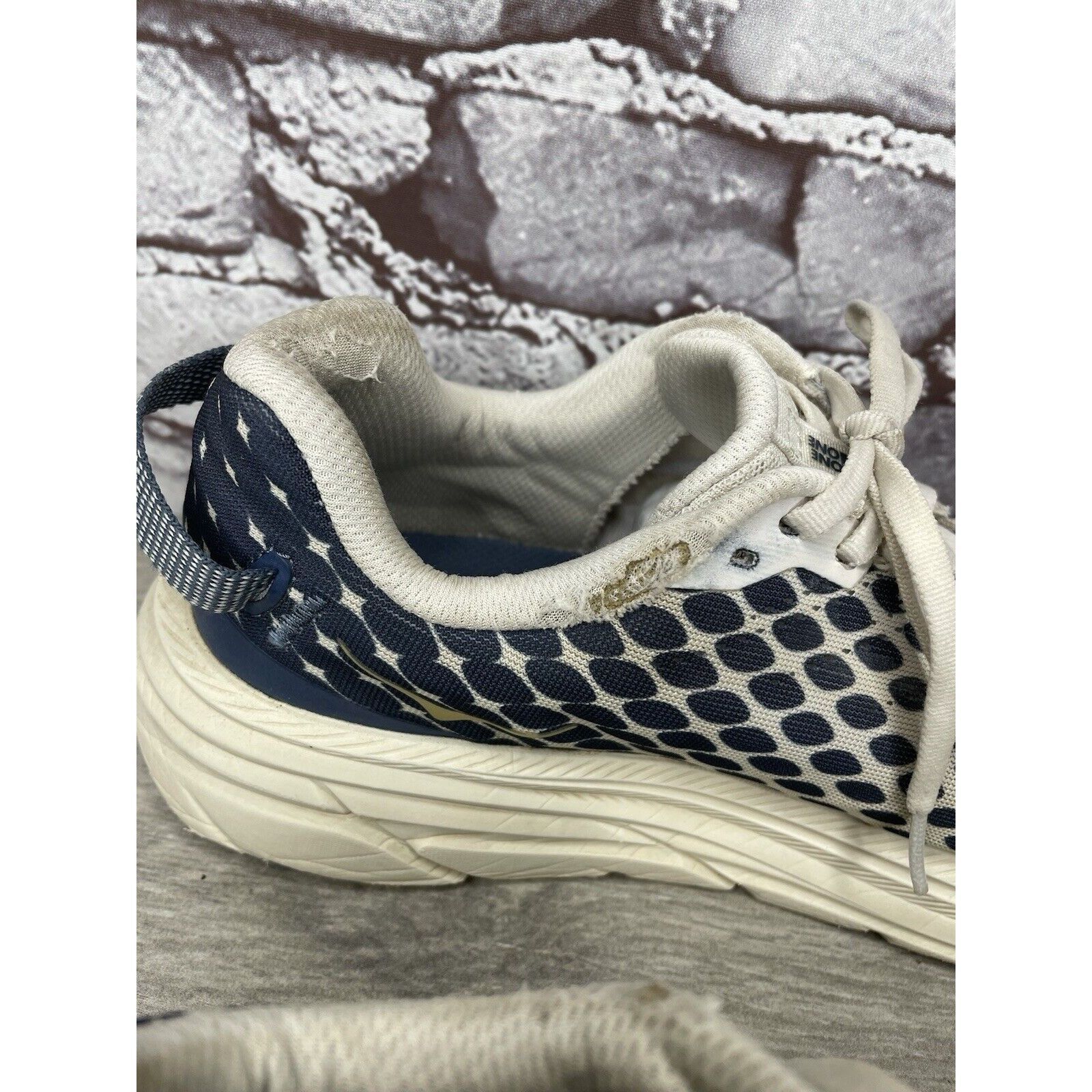 Hoka Hoka One One Rincon Multicolor Blue Synthetic Lace Up Runnin Size US 8 / IT 38 - 6 Thumbnail