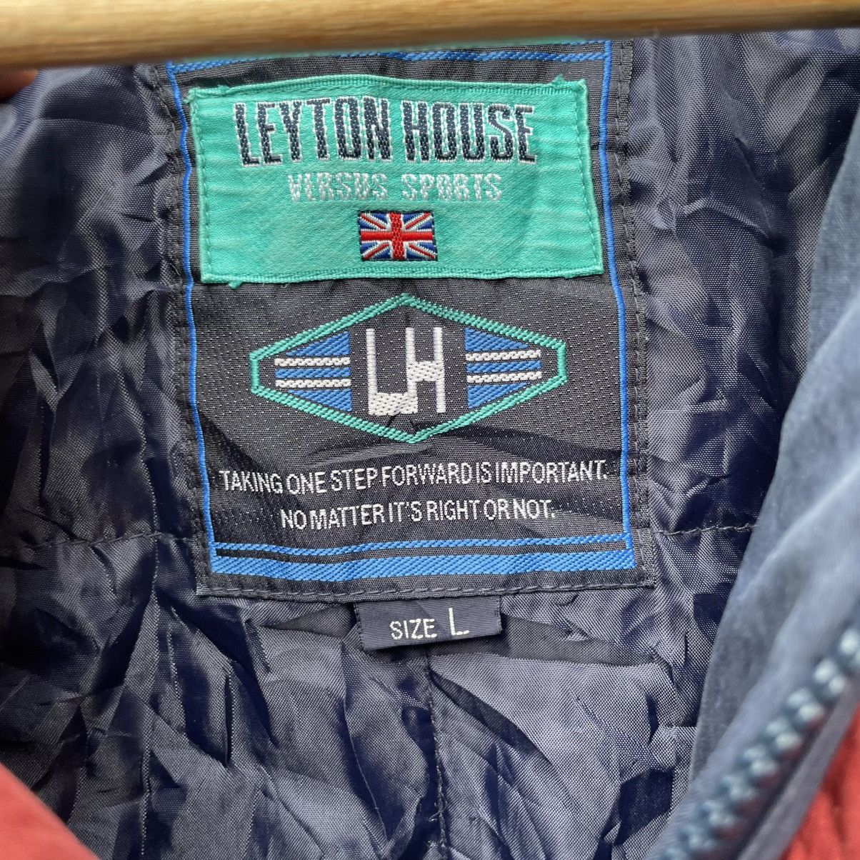 Formula 1 × Gear for Sports 💥Vintage Leyton House Formula One Racing Spell Out Bomber Size US M / EU 48-50 / 2 - 8 Thumbnail