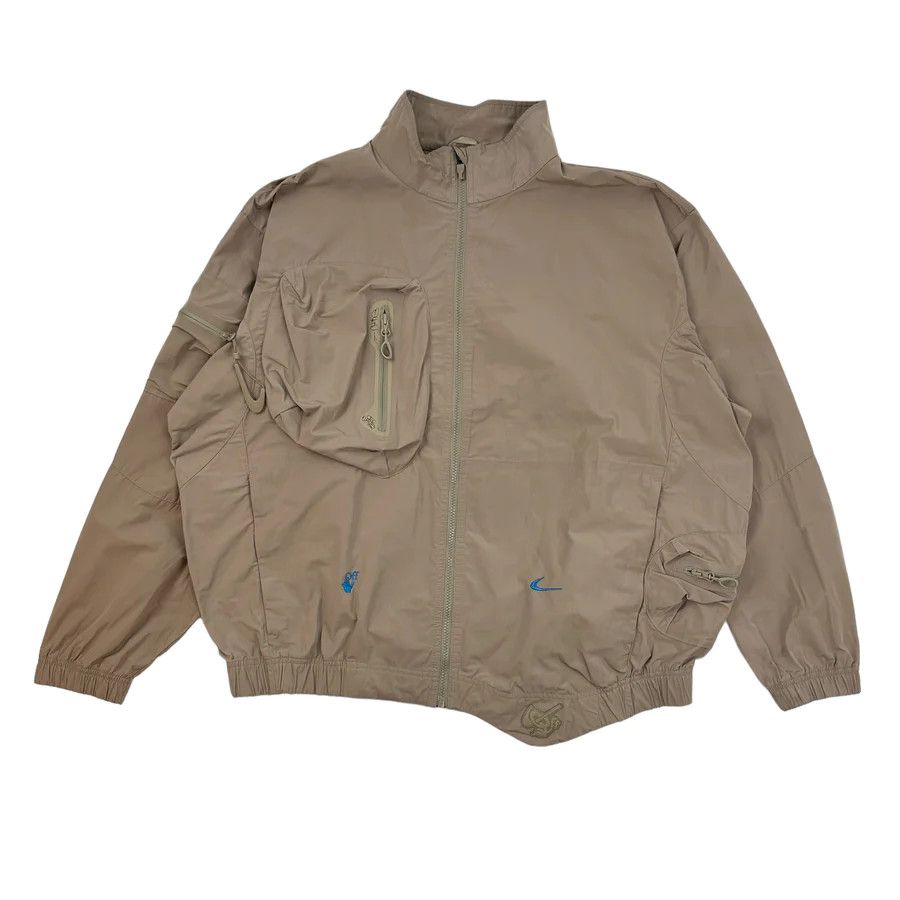 image of Nike 003 Collection Track Jacket Tan, Men's (Size Large)