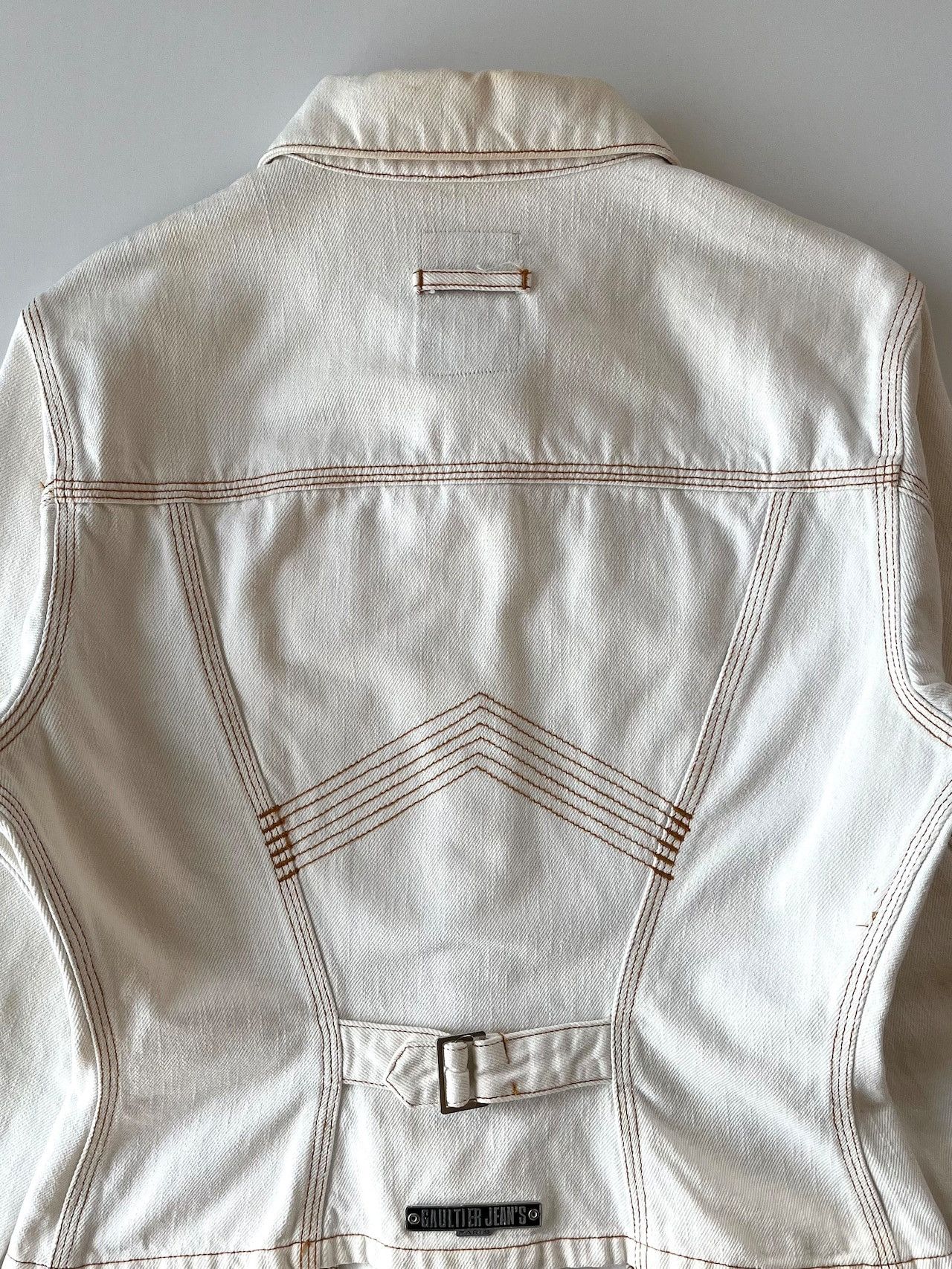 Jean Paul Gaultier GAULTIER JEANS SS1994 Denim Trucker Jacket Size US XS / EU 42 / 0 - 5 Thumbnail