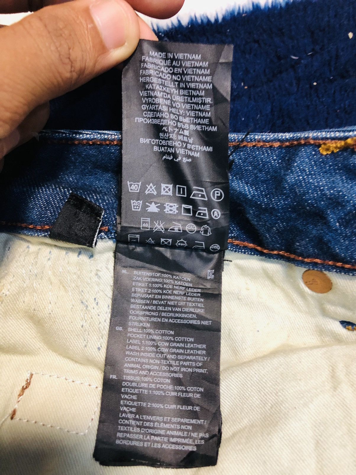 G-Star × Vintage G-Star Distressed Style Denim Jeans (1) Size US 30 / EU 46 - 16 Thumbnail