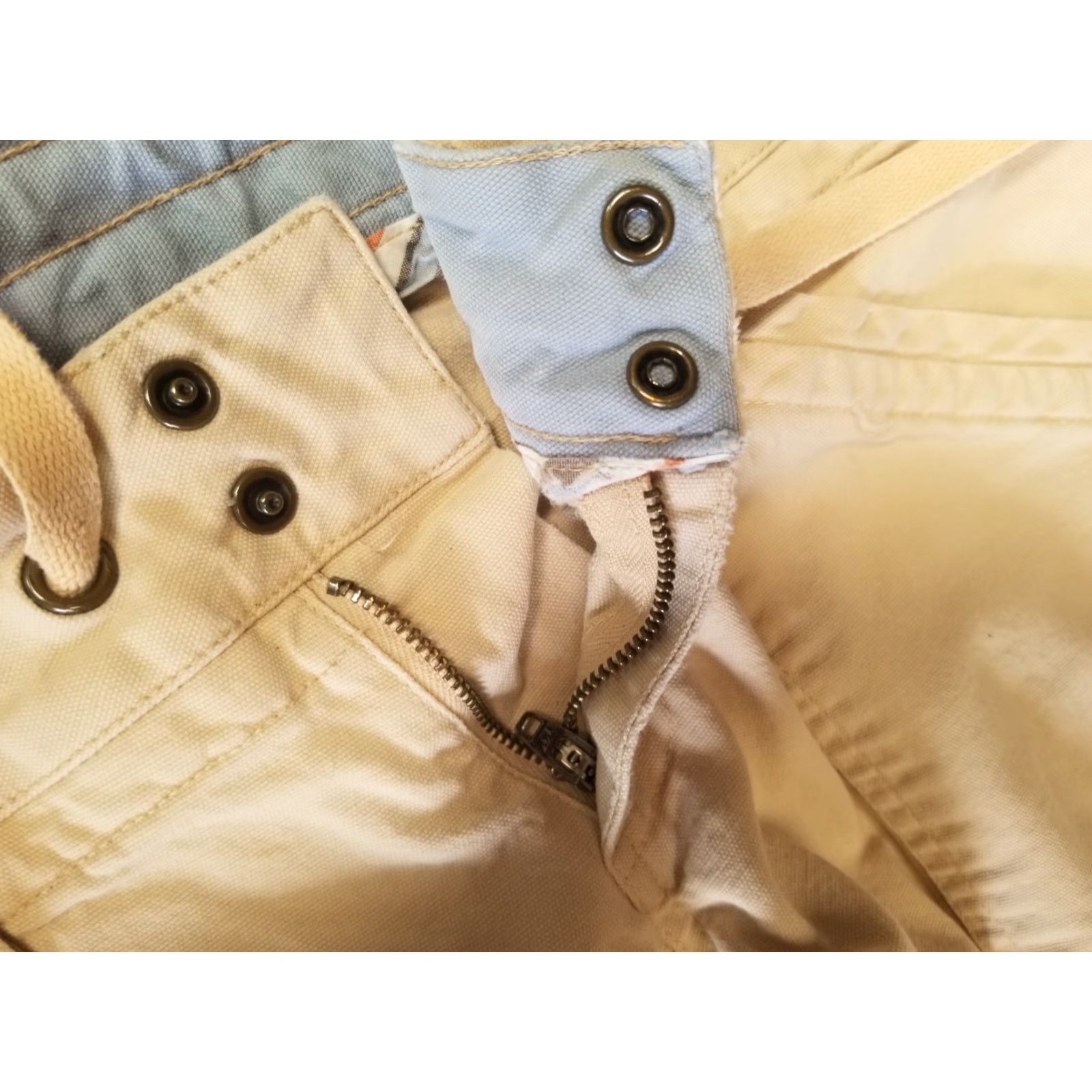 Prana prAna Halle Hiking Pants Rollup Leg Capris Womens Size 6 Beige Stretch Cargo Pants Women Size 28" / US 6 / IT 42 - 6 Thumbnail