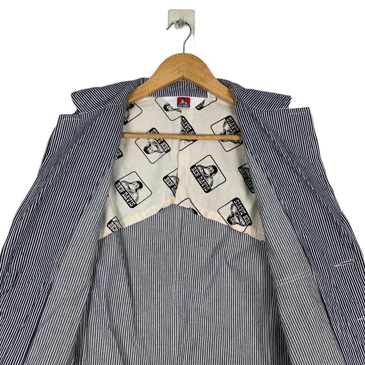 Ben Davis BEN DAVIS Hickory Striped Casual Jacket #1077-C49 Size US M / EU 48-50 / 2 - 12 Thumbnail