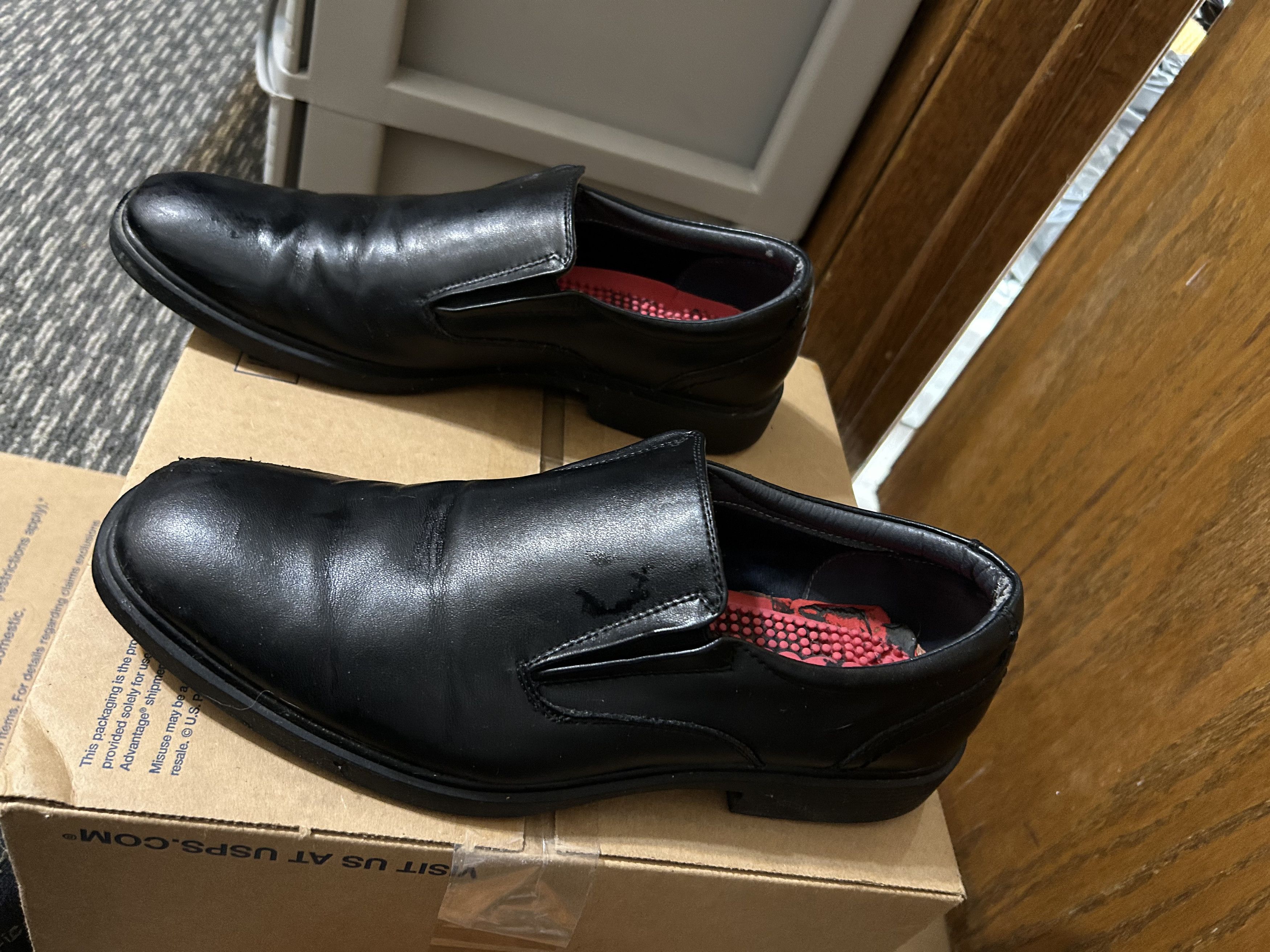 Bata BATA Men Acu-Pressure Dress Shoes 811X296 Size US 10 / EU 43 - 7 Thumbnail
