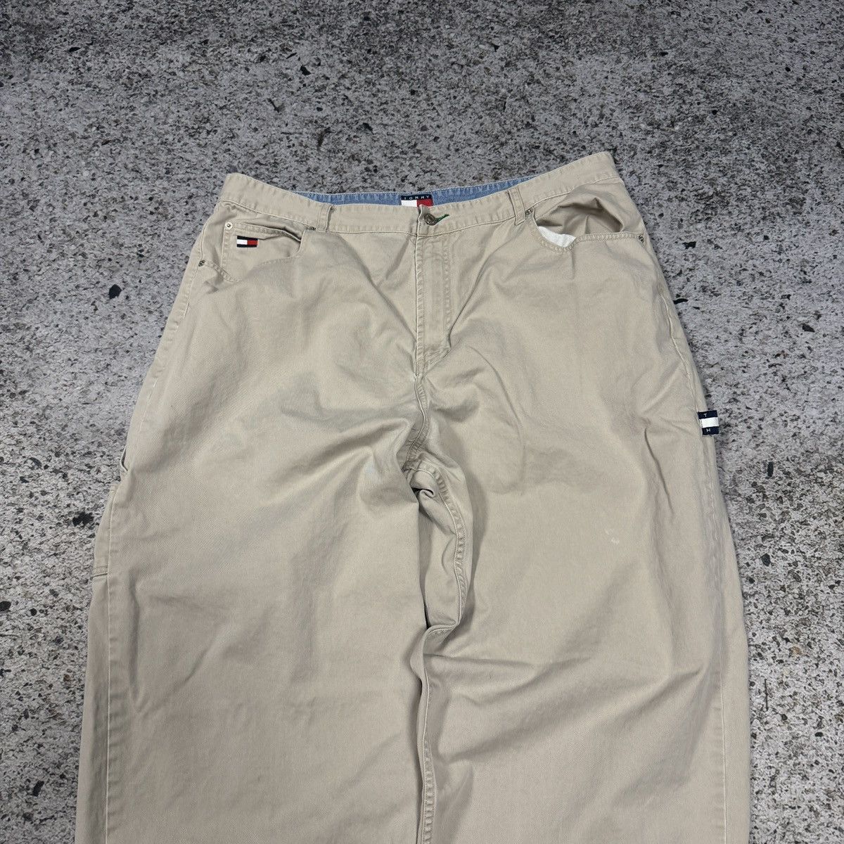 Vintage Vintage Tommy Hilfiger Tan Khaki Carpenter Pants ERD Grunge Size US 40 / EU 56 - 5 Thumbnail