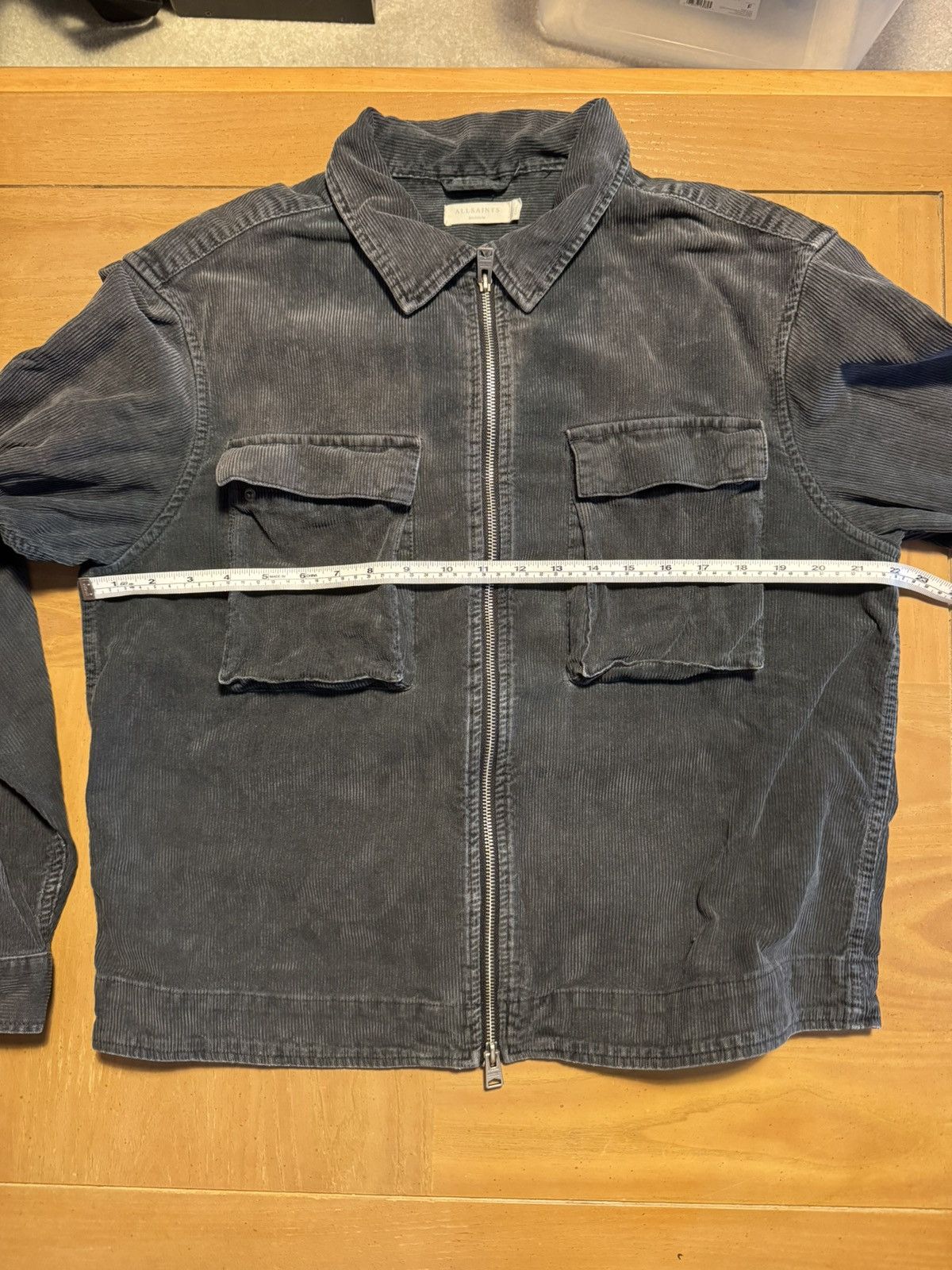 Allsaints Clifton Organic Cotton Corduroy Jacket M Size US M / EU 48-50 / 2 - 18 Thumbnail