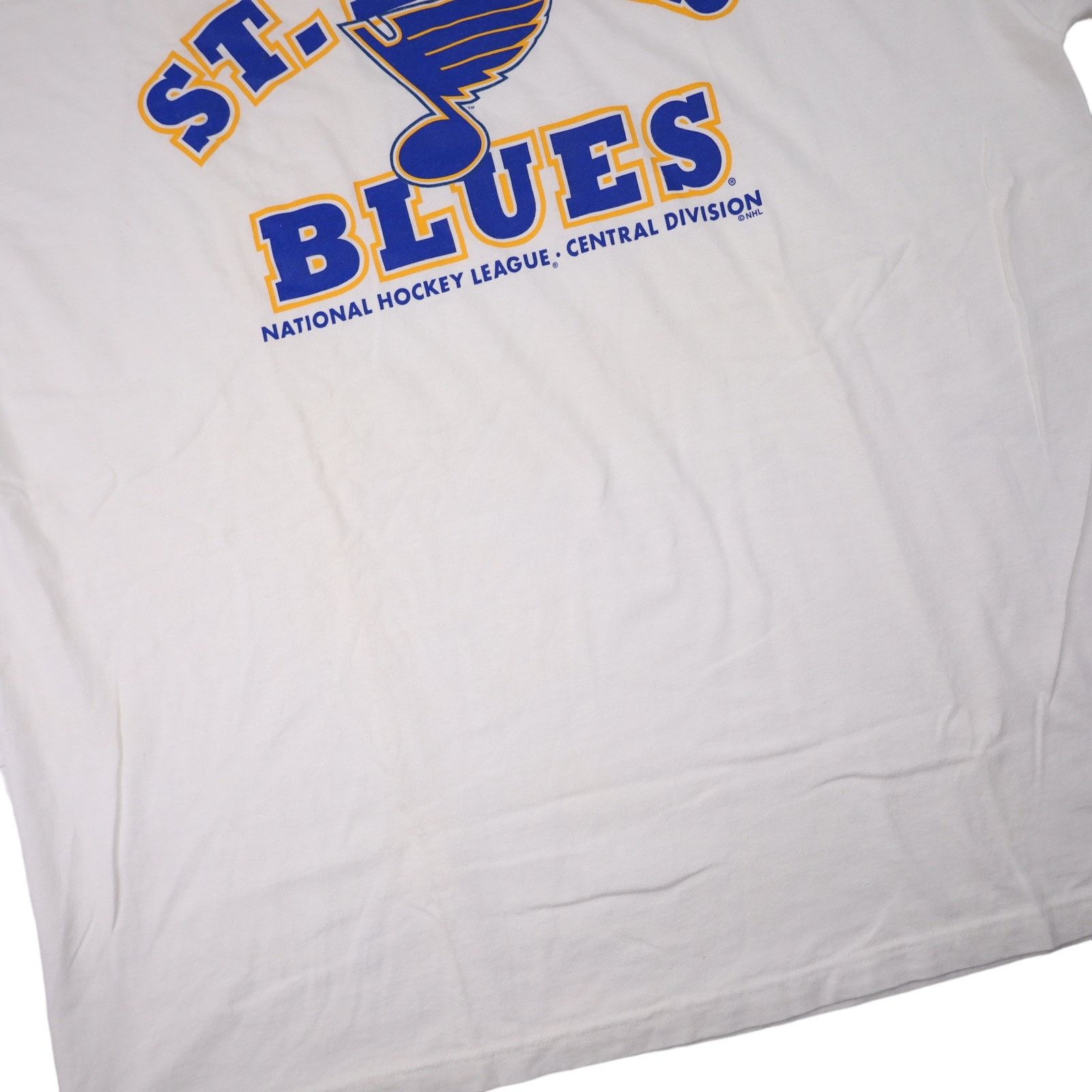 NHL × Starter × Vintage Vintage Starter St. Louis Blues Graphic T Shirt Size US XL / EU 56 / 4 - 3 Thumbnail