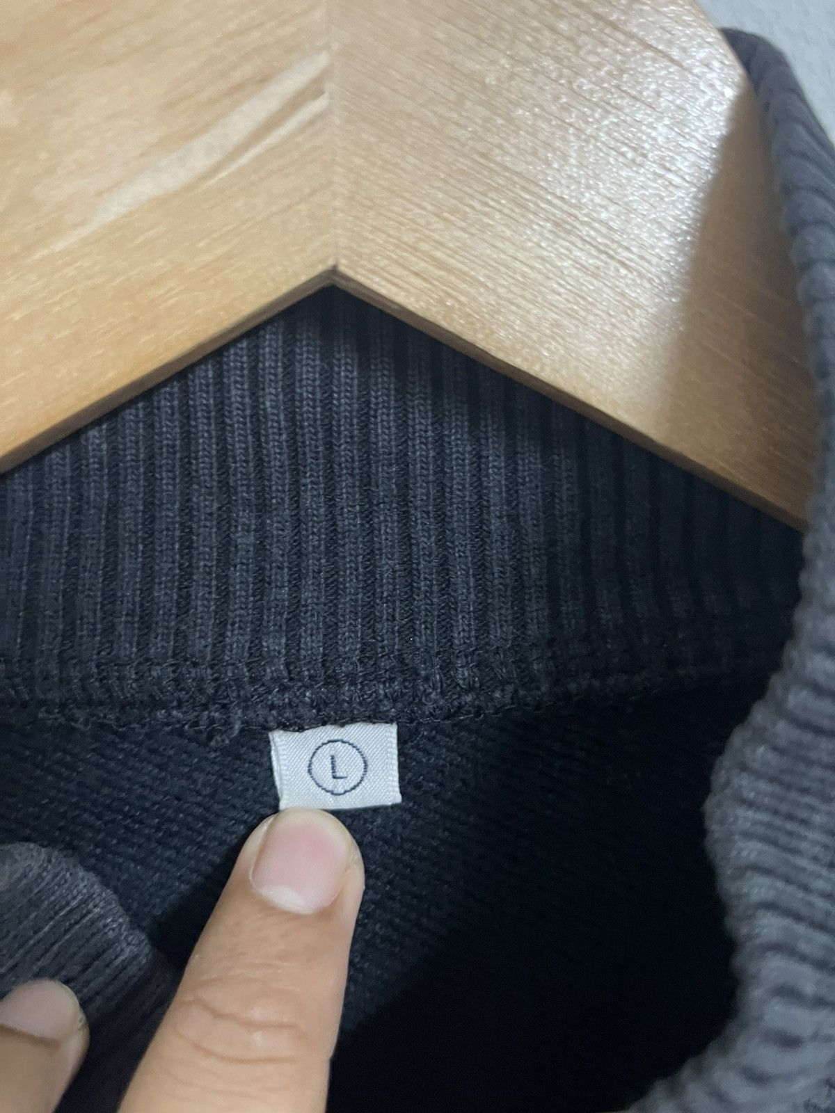 Japanese Brand 💥Vintage 90s UNIQLO Faded Black Zipper Size US L / EU 52-54 / 3 - 8 Thumbnail