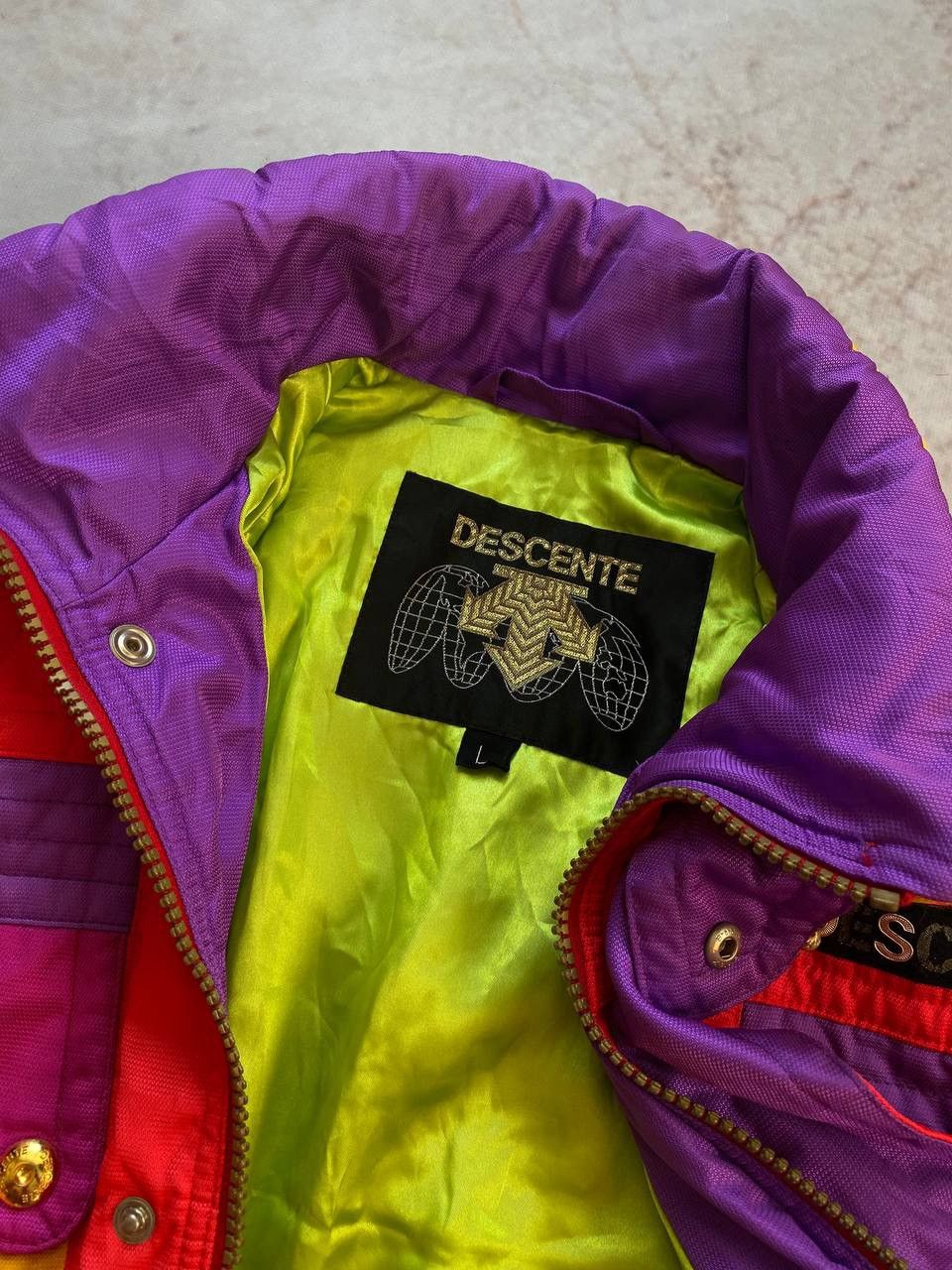 Descente × Vintage Vintage Descente Outdoor Ski Jacket Japanese Style Rare Size US L / EU 52-54 / 3 - 4 Thumbnail