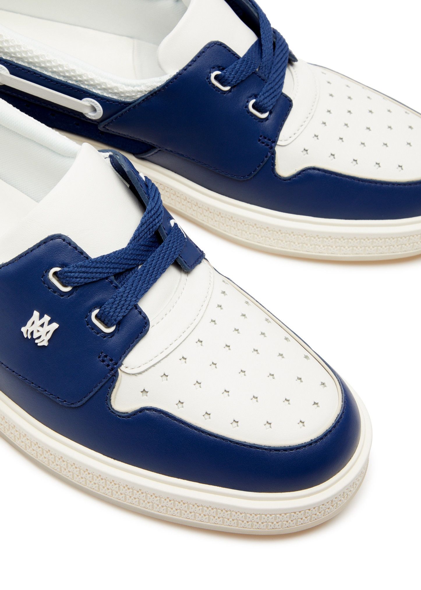 Amiri o1s1wg110525 MA Boat Shoes in Blue/White Size US 9 / EU 42 - 3 Thumbnail