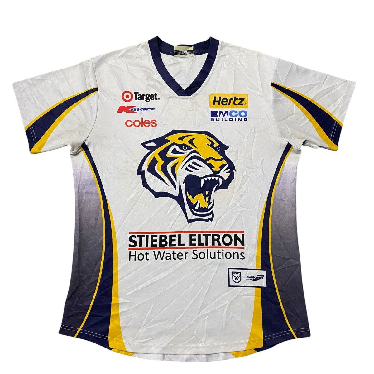 Vintage Claremont Tigers Sekem WAFL Mens Training Size US XXL / EU 58 / 5 - 2 Thumbnail