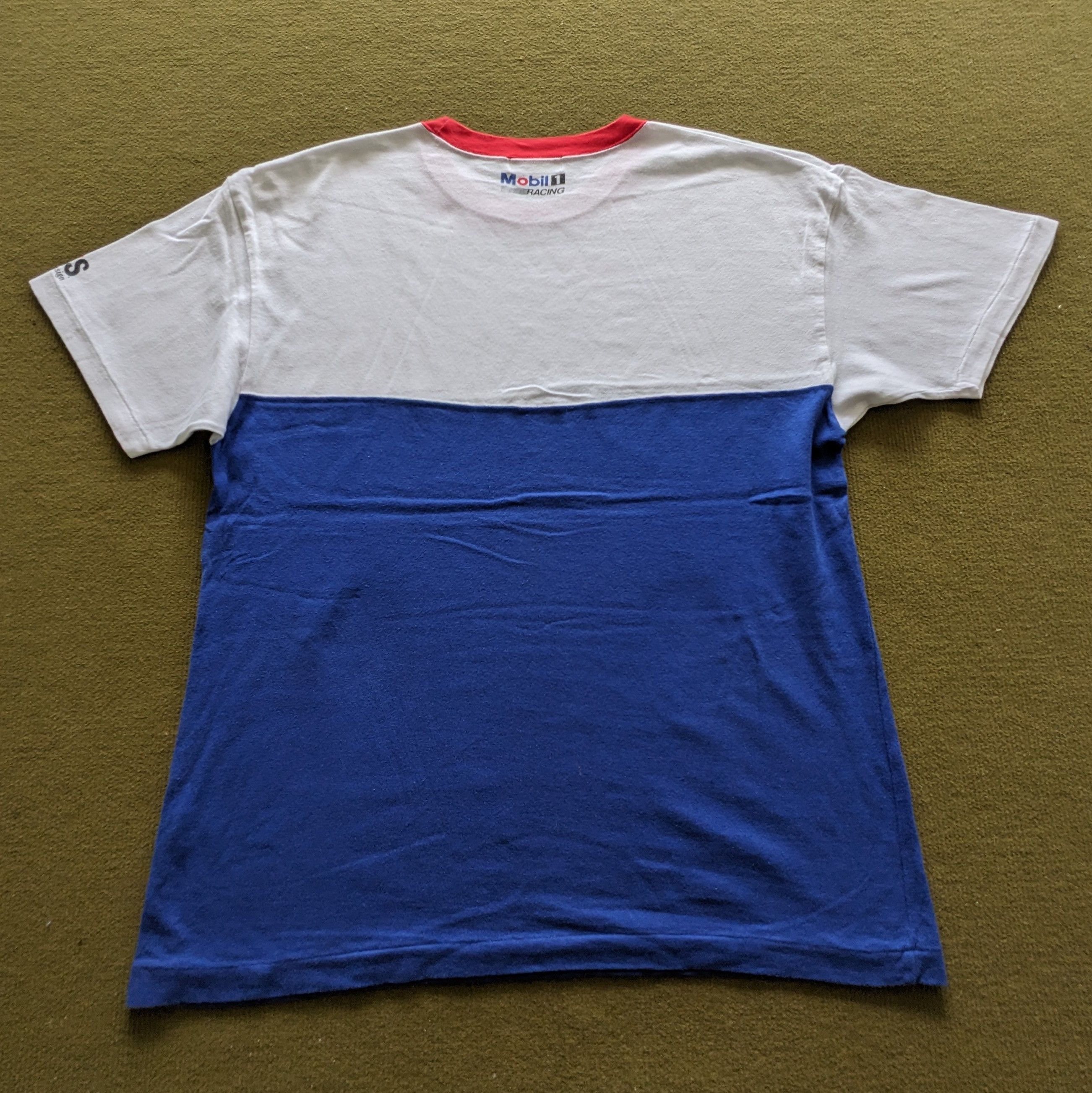 Issey Miyake Vintage MOBIL 1 x Issey Miyake Racing T-shirt Size US L / EU 52-54 / 3 - 3 Thumbnail