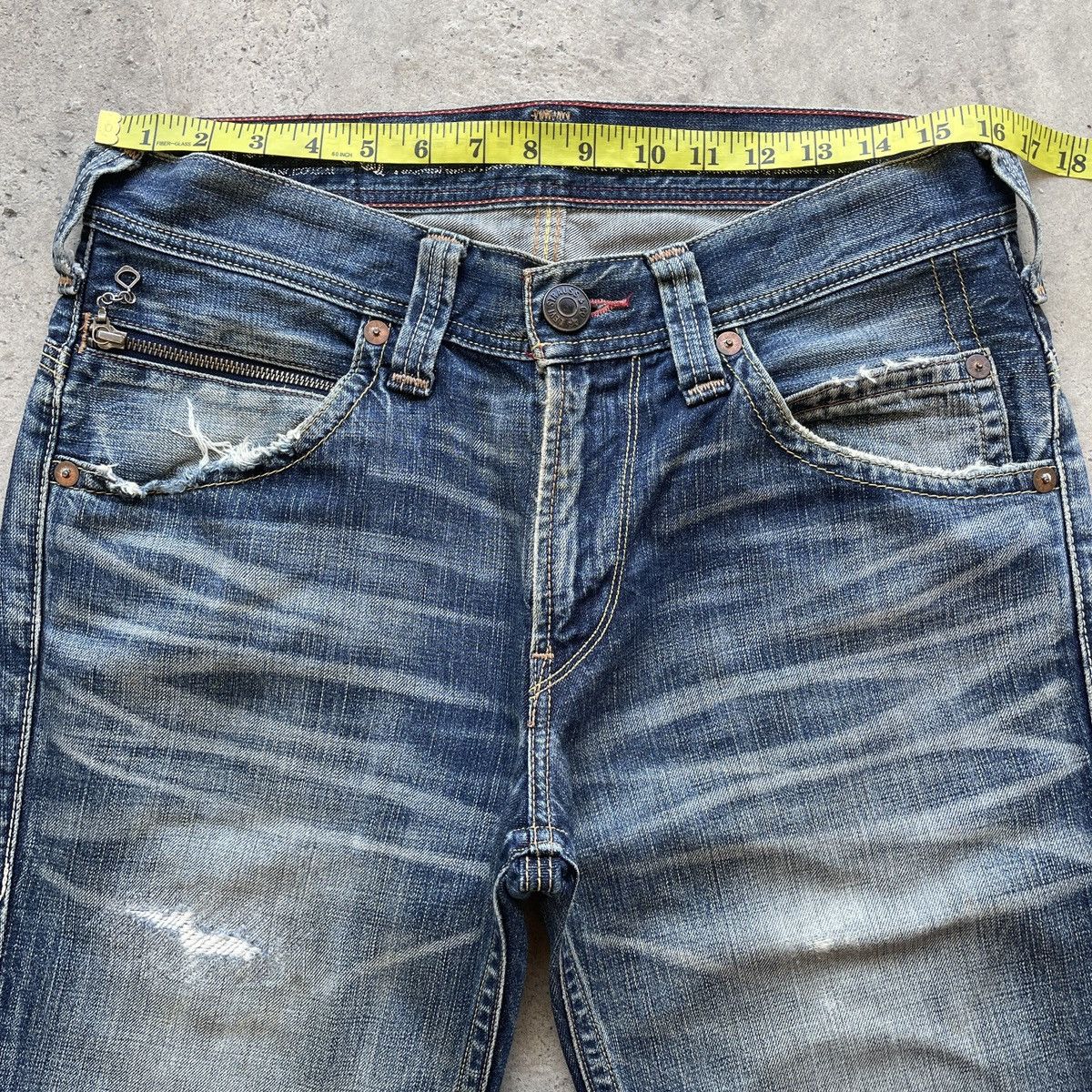 Levi's W33x30.5💥 Vintage Levi’s 502 Faded Jeans Denim Pants Size US 33 - 6 Thumbnail