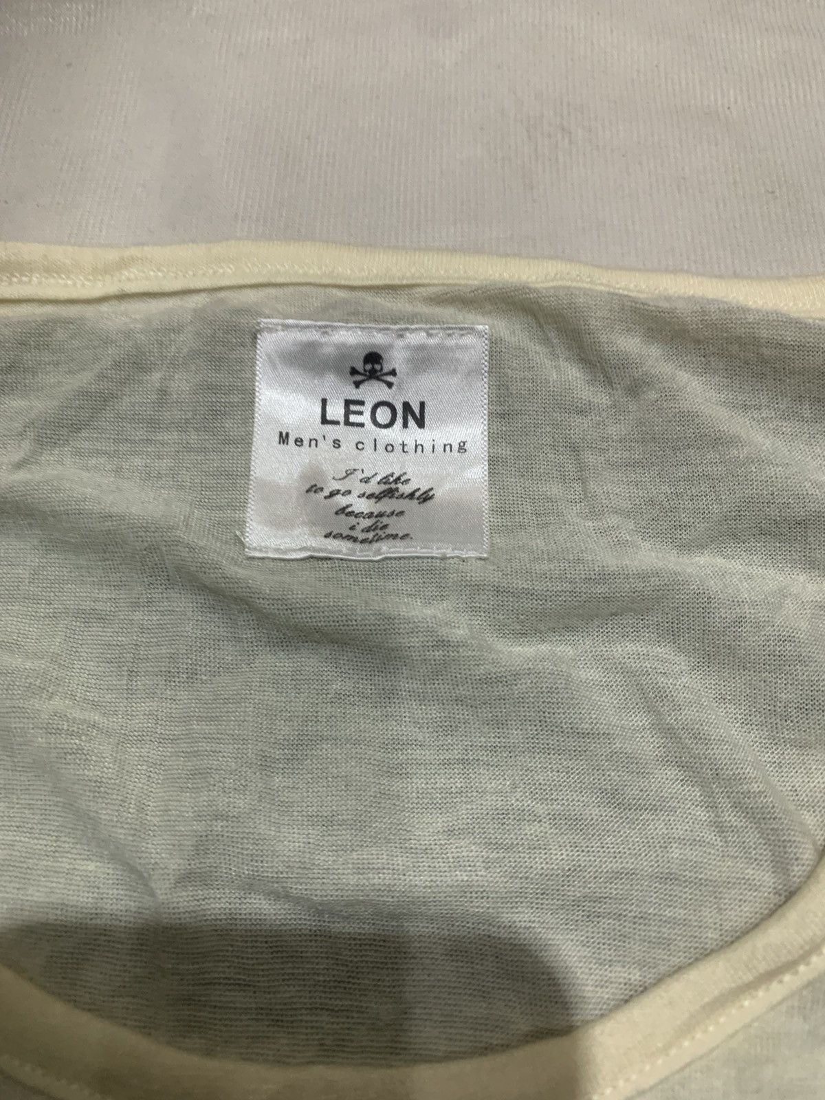 Japanese Brand Japanese Leon Double Layer Raglan Tee Shirt Size US M / EU 48-50 / 2 - 6 Thumbnail