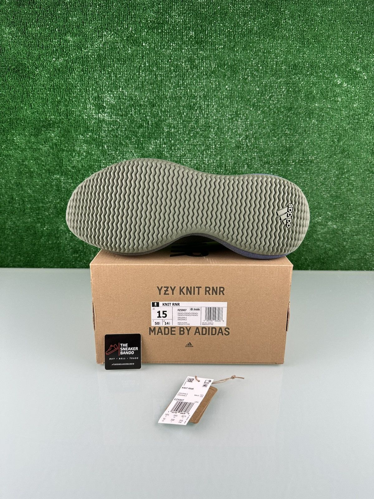 Yeezy adidas Yeezy Knit Runner Faded Azure Size US 15 / EU 48 - 2 Thumbnail