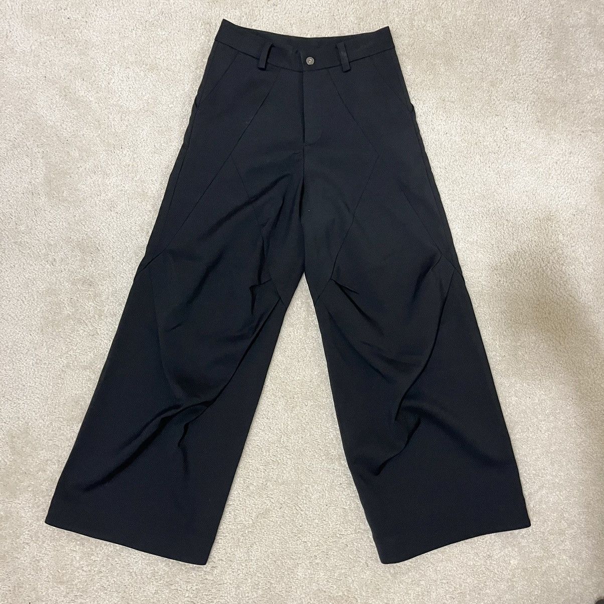 Designer × Other × pet-tree-kor Common Divisor Rhombus wide legged trousers  | Grailed