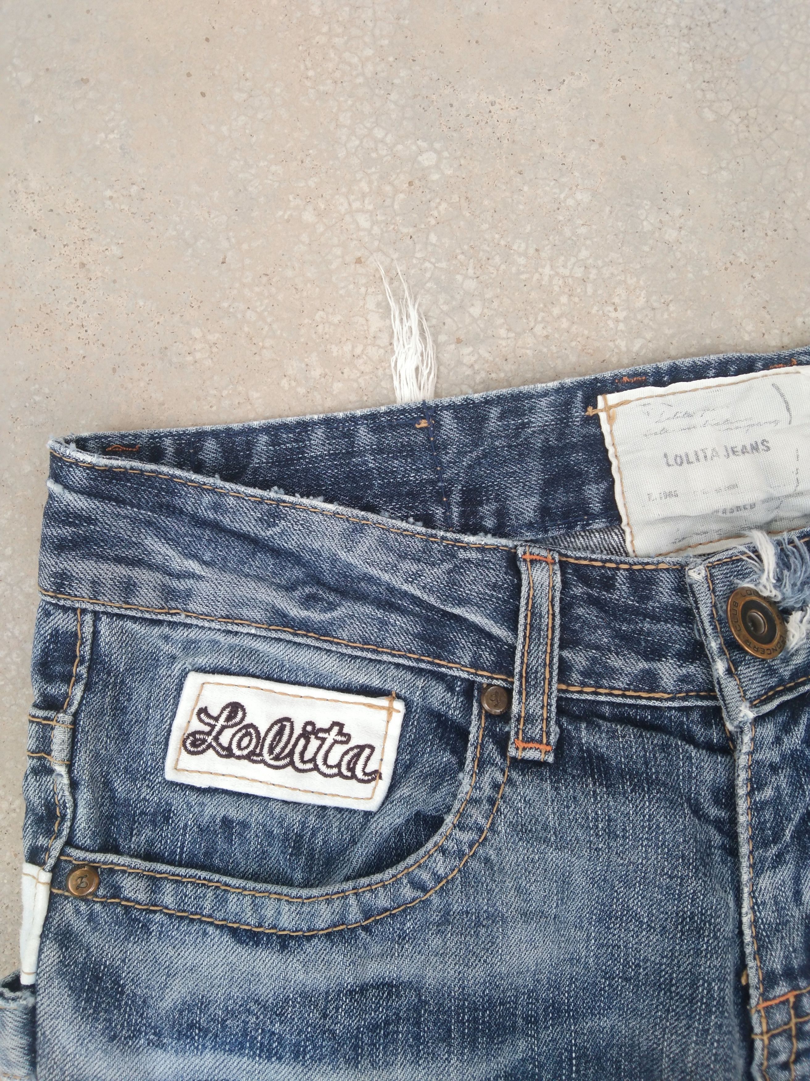 Japanese Brand × Jean × Vintage Vintage Distressed Yoshitomo Nara Lolita Jeans 28x30 Size US 28 / EU 44 - 6 Thumbnail