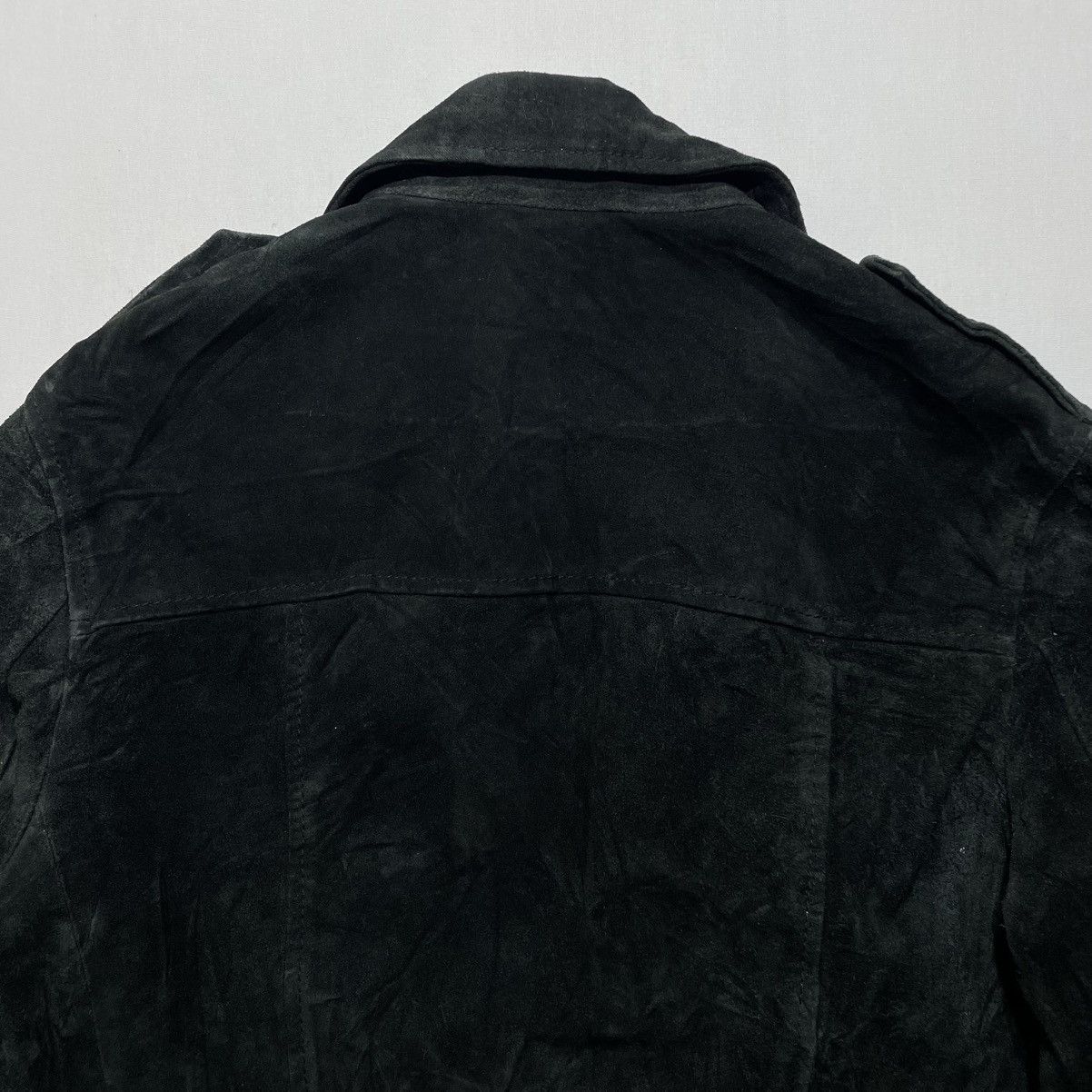 Allsaints ALLSAINT NASH BIKER SUEDE JACKET Size US S / EU 44-46 / 1 - 9 Thumbnail