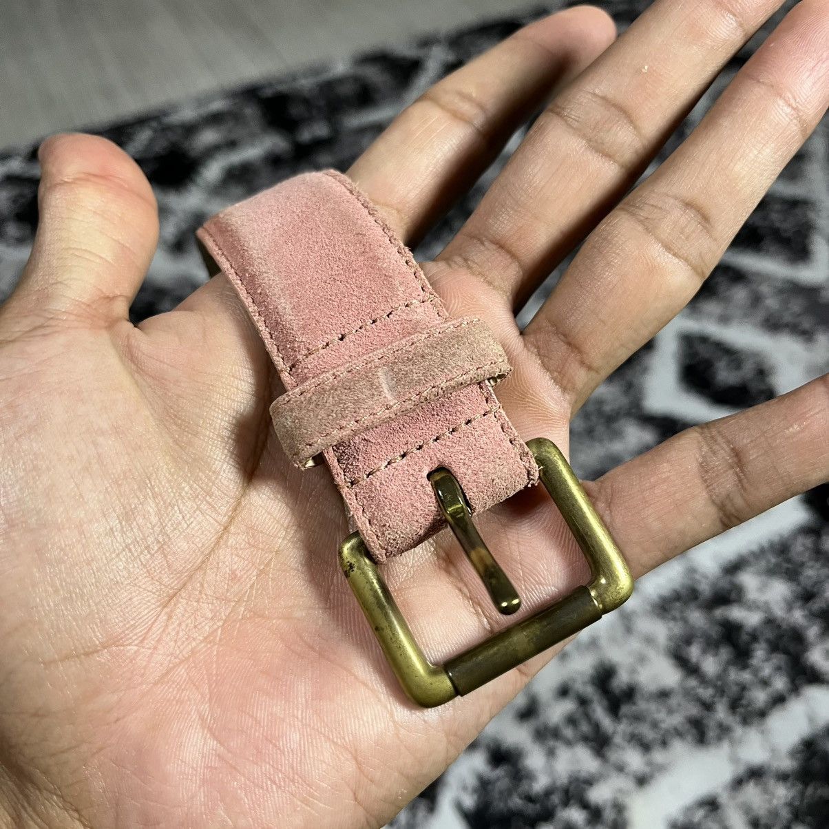 A.P.C. Vintage A.P.C Suede Leather Belt Size ONE SIZE - 4 Thumbnail