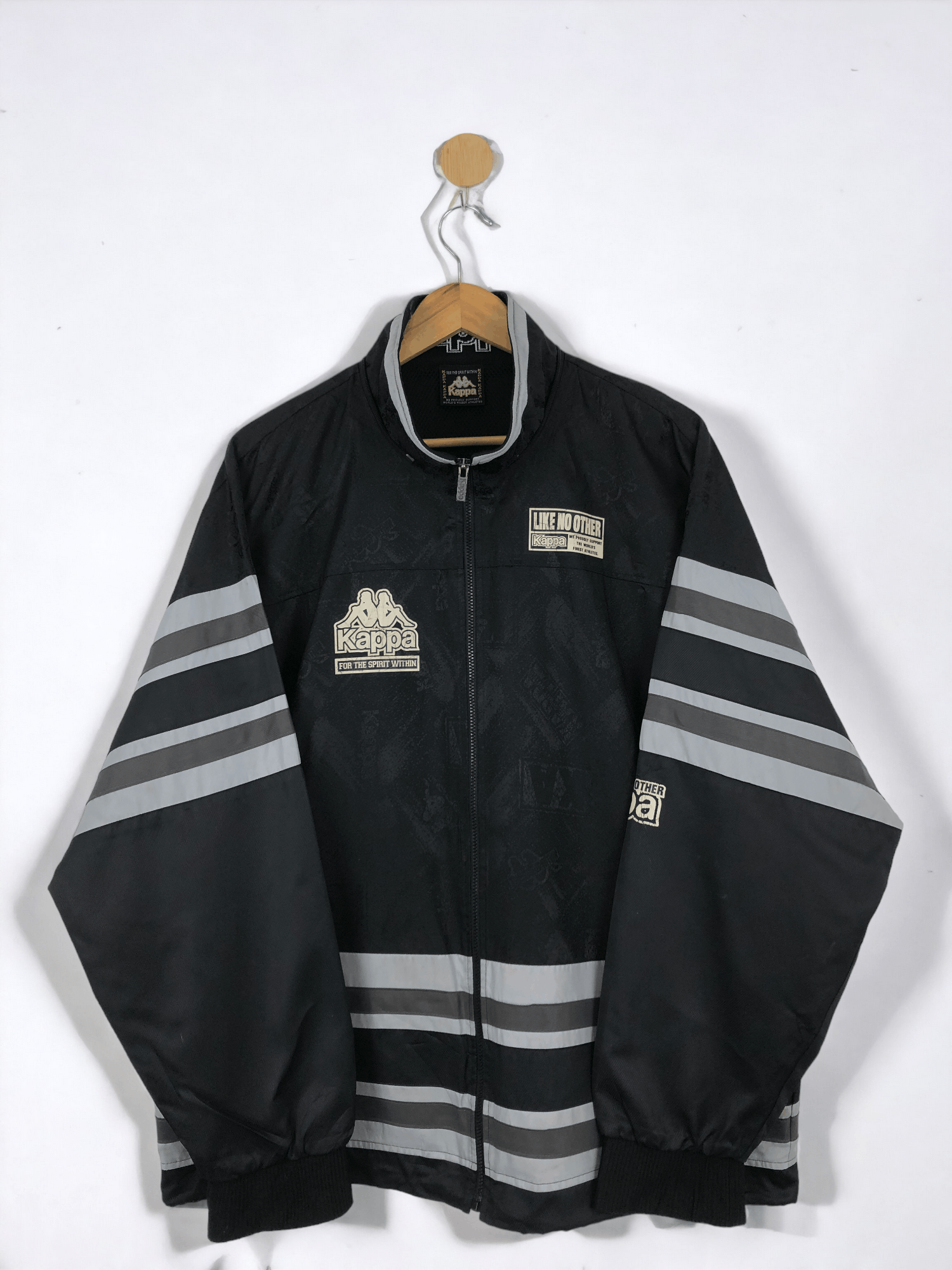 Kappa 90s Vintage Kappa Back Logo Light Jacket JA0021 Size US XXL / EU 58 / 5 - 3 Thumbnail