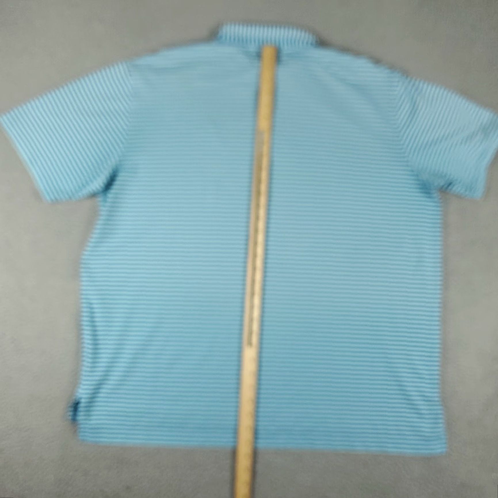 Peter Millar Peter Millar Polo Shirt Mens 2XL Blue Striped Golf Short Sleeve Polo Shirt Mens 2XL Blue Striped Size US XXL / EU 58 / 5 - 4 Thumbnail