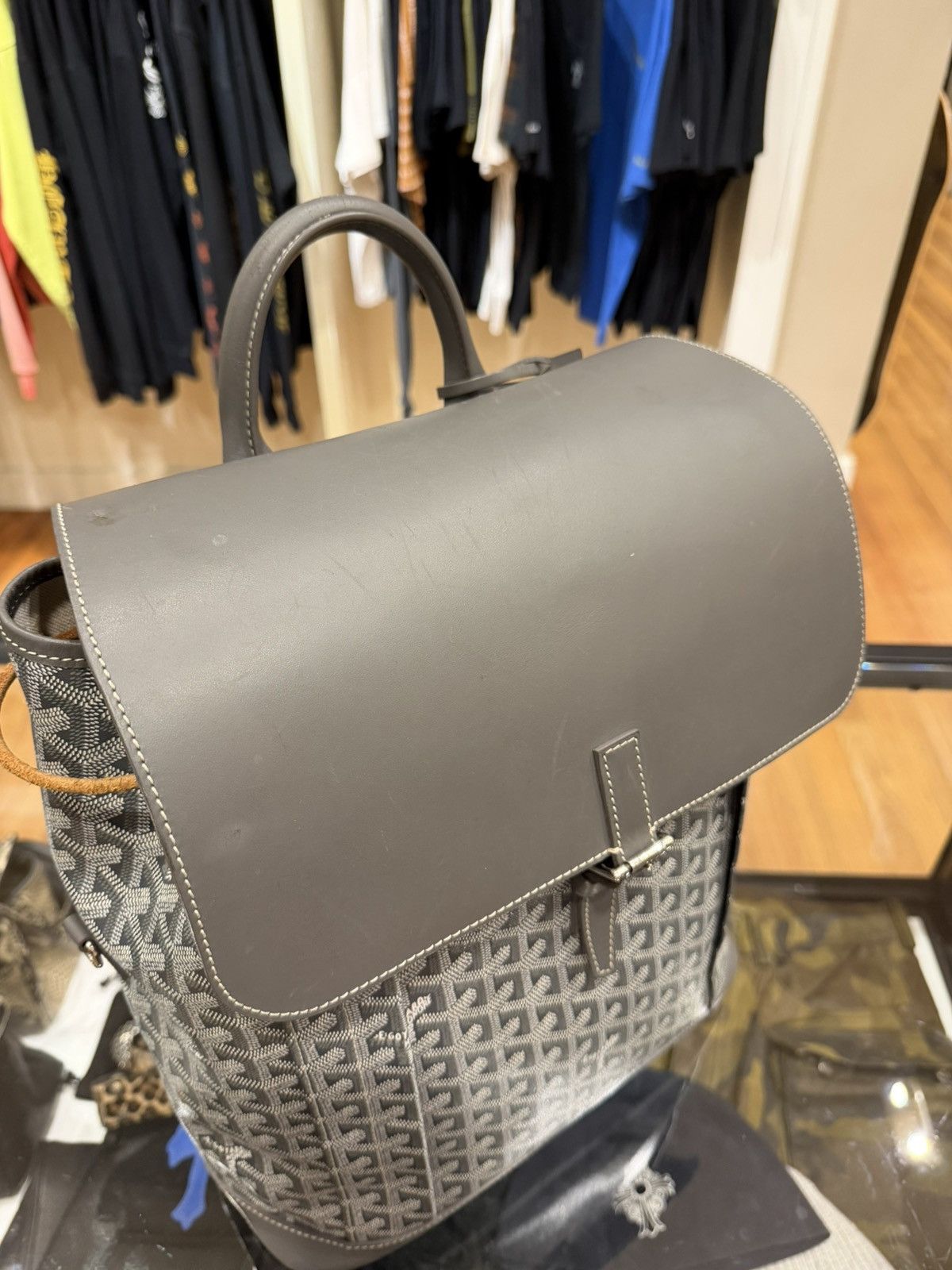 Goyard Goyard Alpin Backpack Grey Size ONE SIZE - 4 Thumbnail