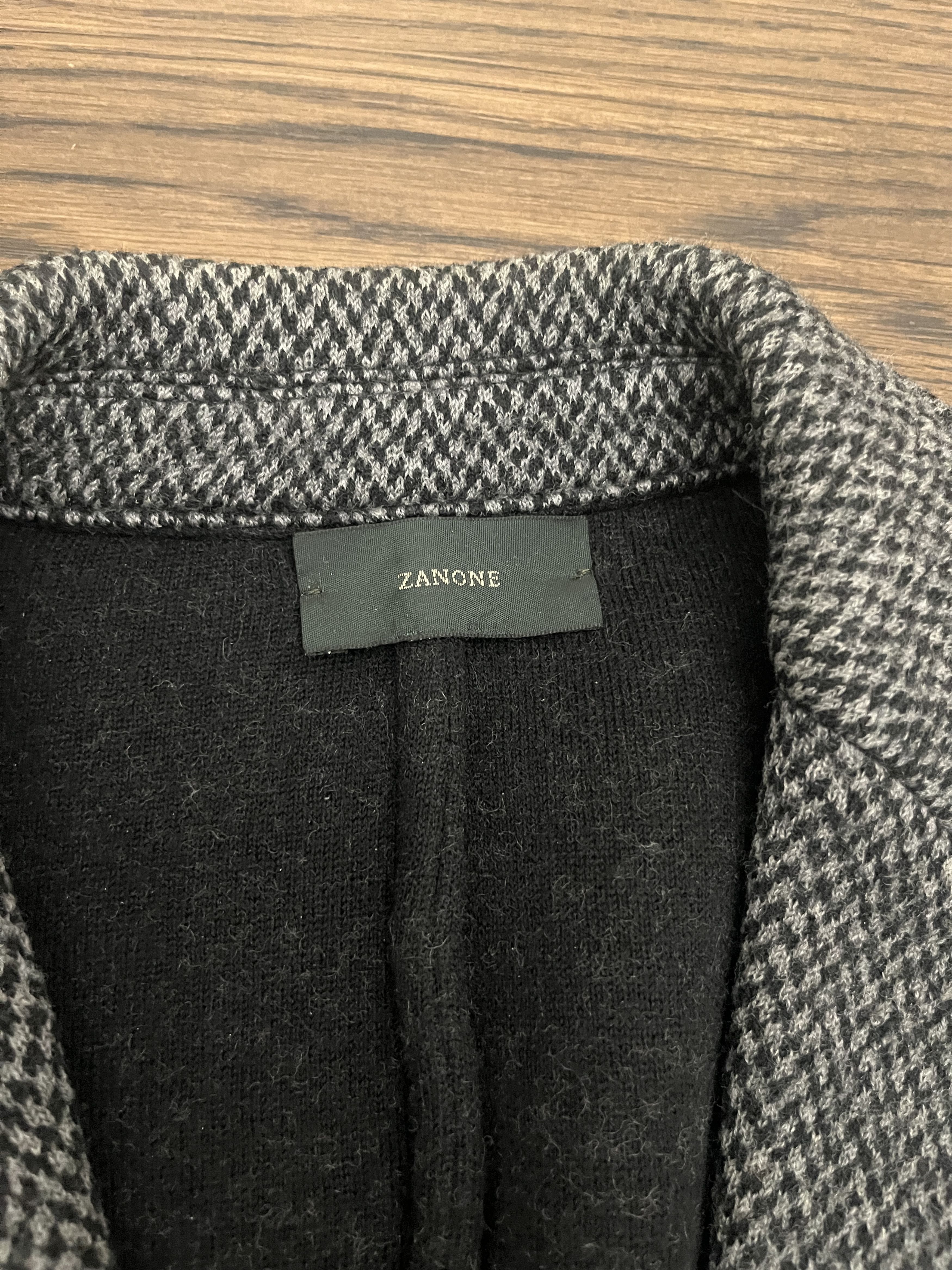 Zanone Vintage Slowear Zanone Knitted Blazer / Jacket Size 36R - 5 Thumbnail