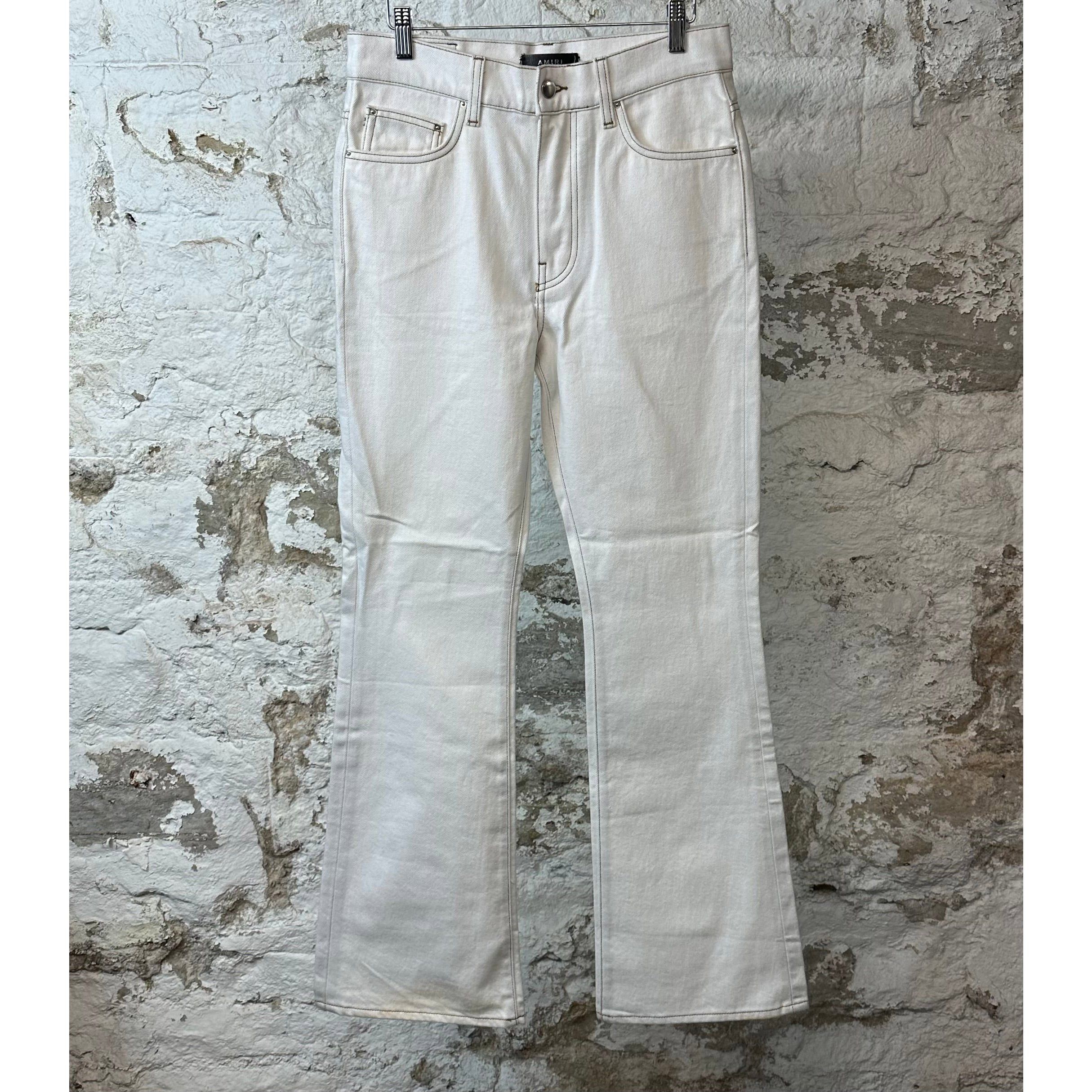 Amiri Amiri Black White Jeans Sz 30 | Grailed