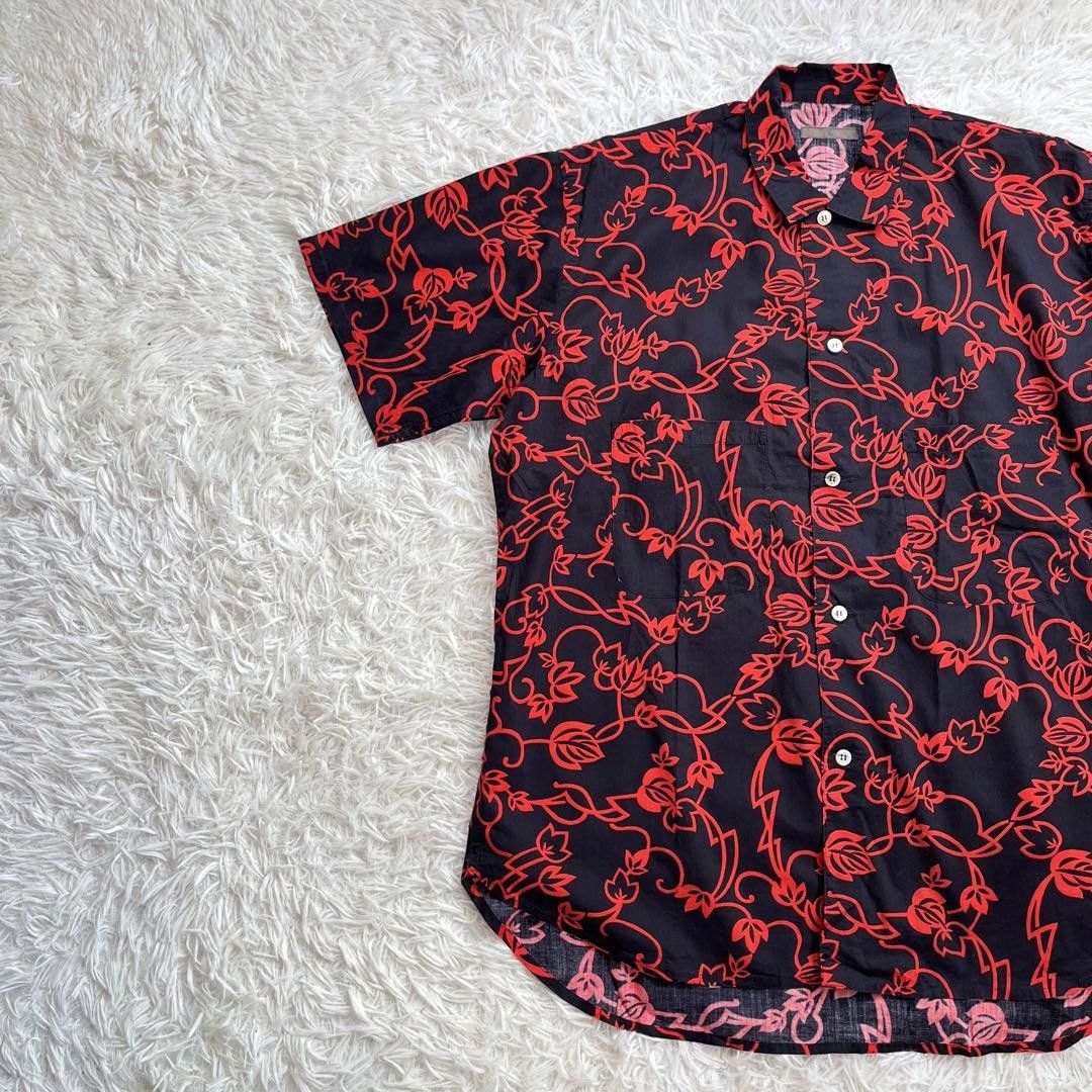 Yohji Yamamoto yohji yamamoto Y's floral pattern open collar shirt Size US XXL / EU 58 / 5 - 7 Thumbnail