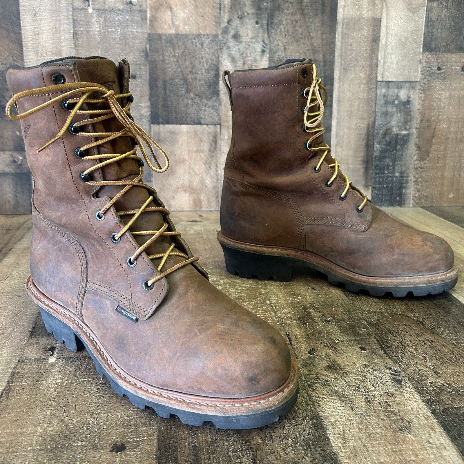 Red Wing Red Wing 4417 Steel Toe Loggermax Work Boots Mens 10.5 D Size US 10.5 / EU 43-44 - 2 Thumbnail