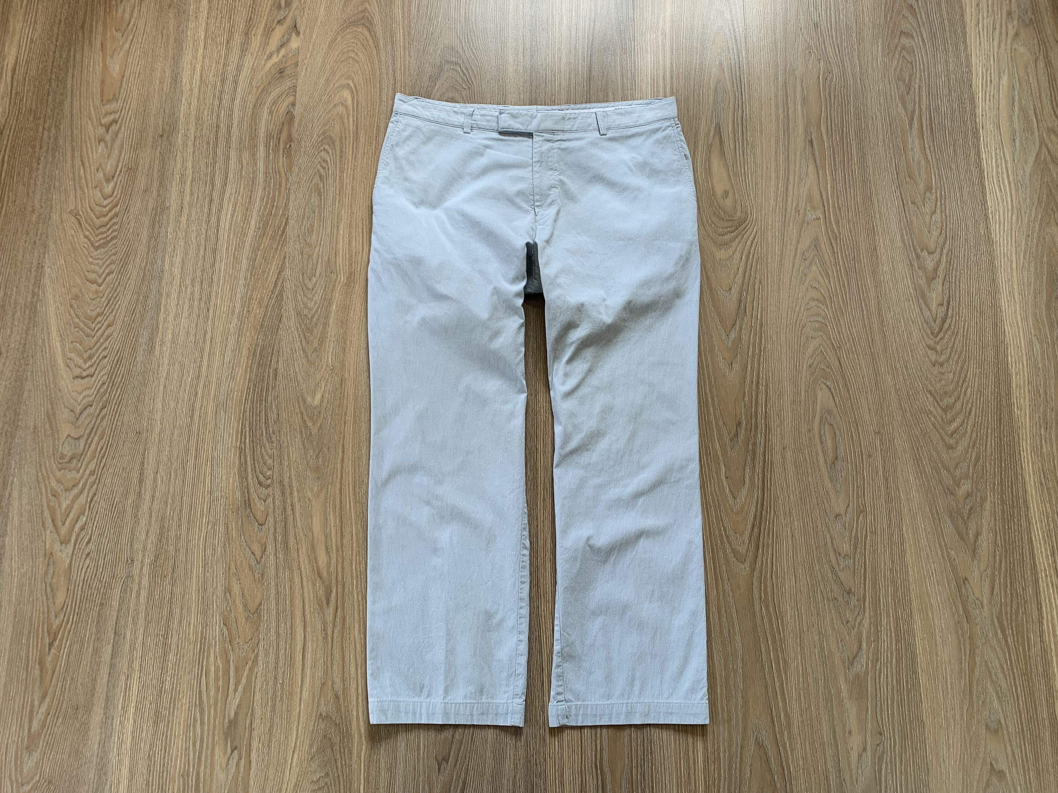 Designer × Hugo Boss × Vintage Hugo Boss Vintage Stripe Casual Pants Size US 34 / EU 50 - 2 Thumbnail