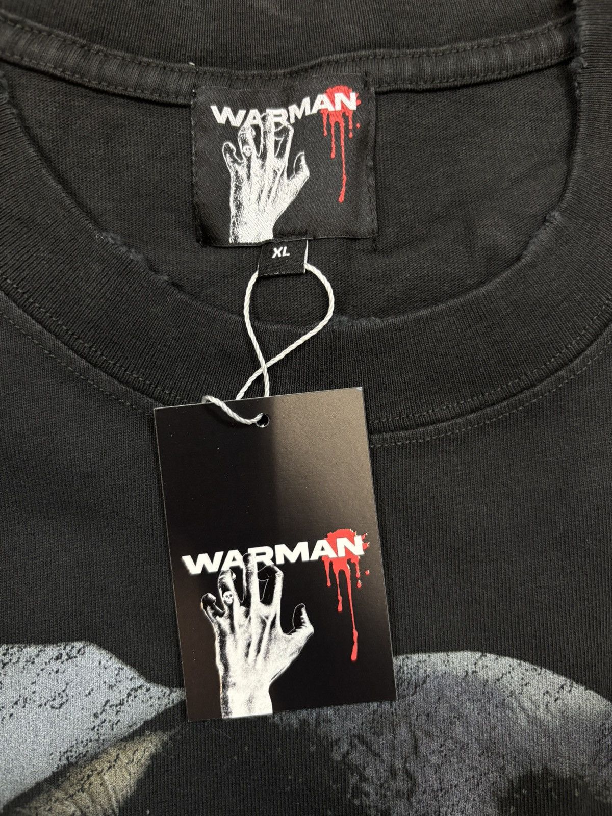 Vintage Warman Rottweiler Unleashed Dark Graphic T-Shirt, Black Size US XL / EU 56 / 4 - 8 Thumbnail