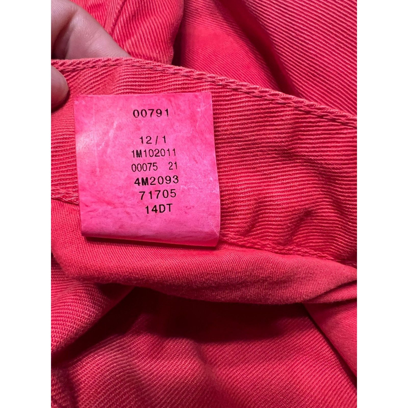 Pierre Balmain Pierre Balmain Red Jeans Waist 36" Size 36-50 Size US 36 / EU 52 - 9 Thumbnail