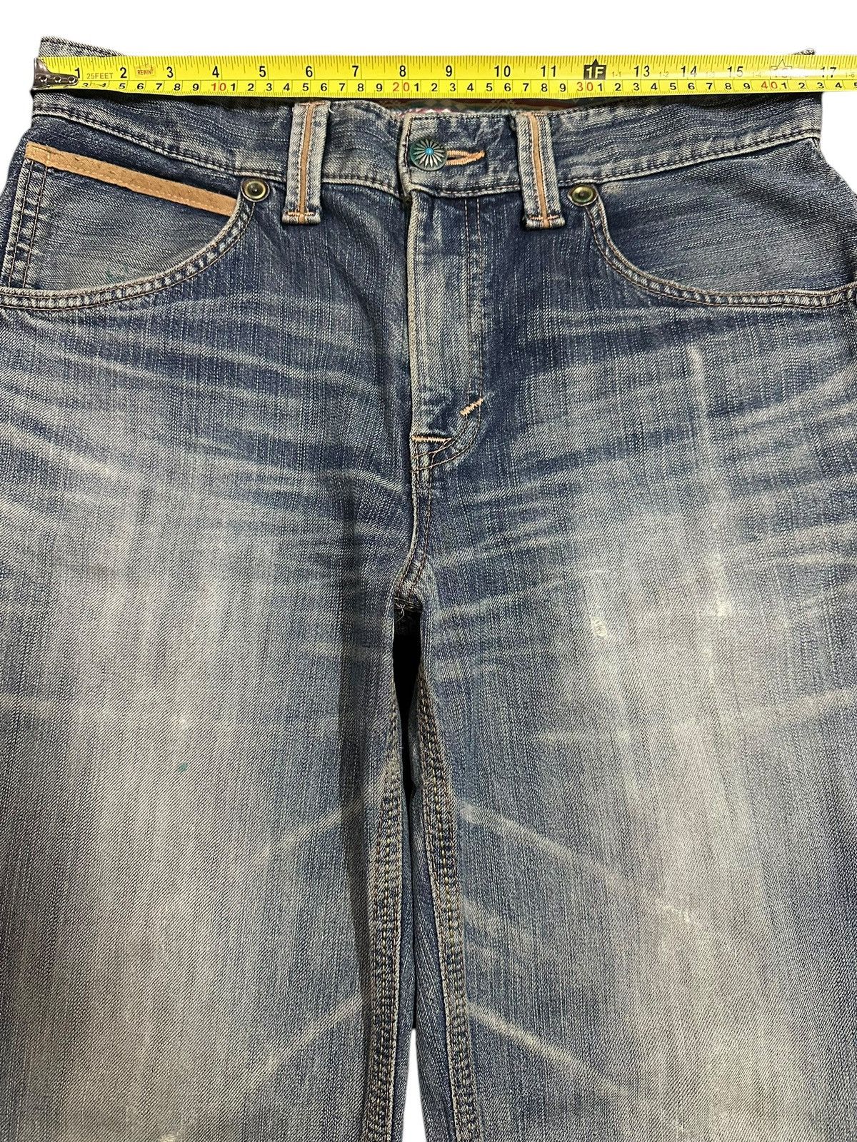 Edwin Edwin XV Exclusive Vintage Faded Wash Style Baggy Jeans Size US 33 - 11 Thumbnail