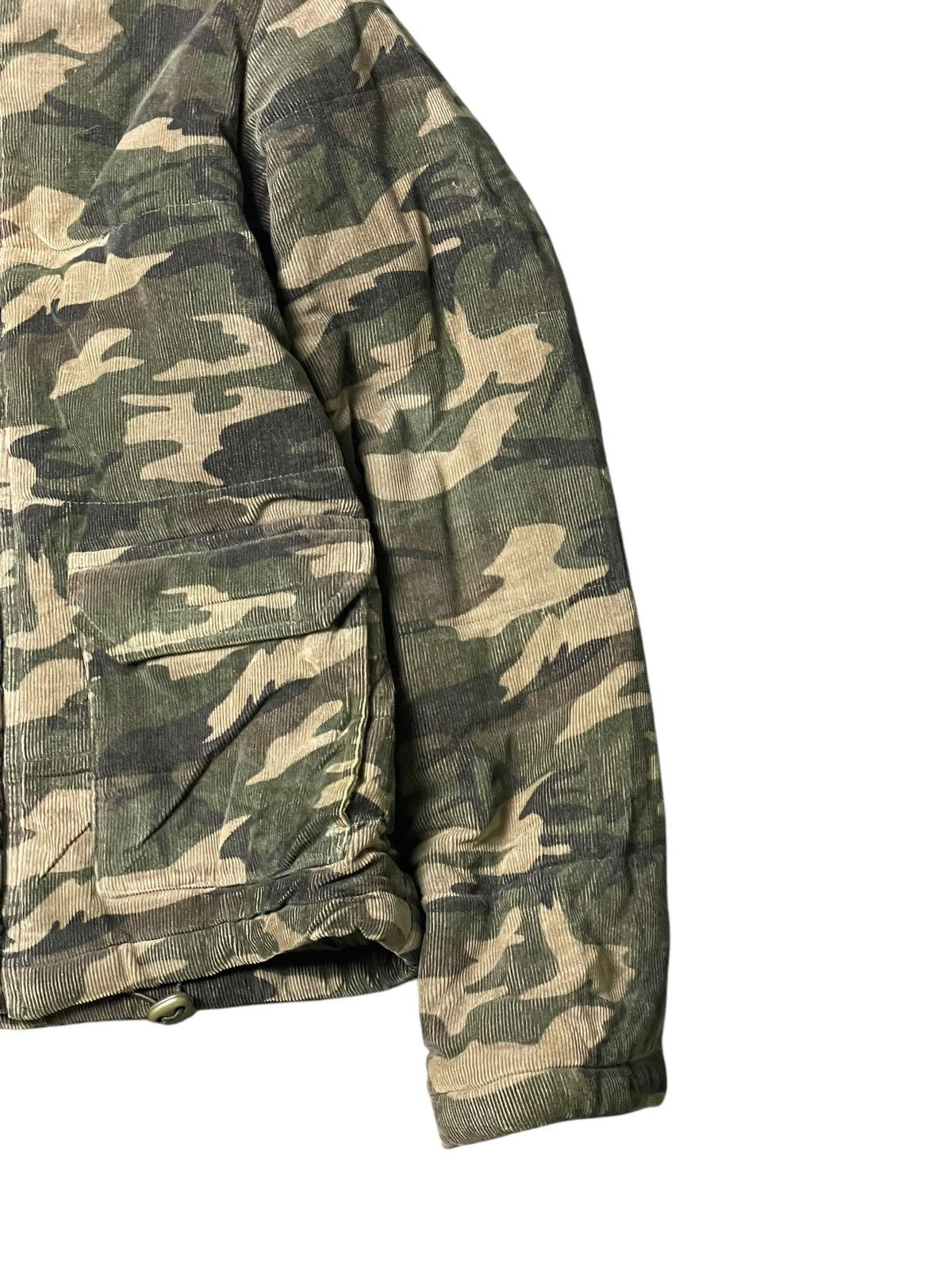 Japanese Brand × Vintage MISS ARTEMIS Brand Camo Fur Hooded Jacket (97) Size US XXS / EU 40 - 3 Thumbnail