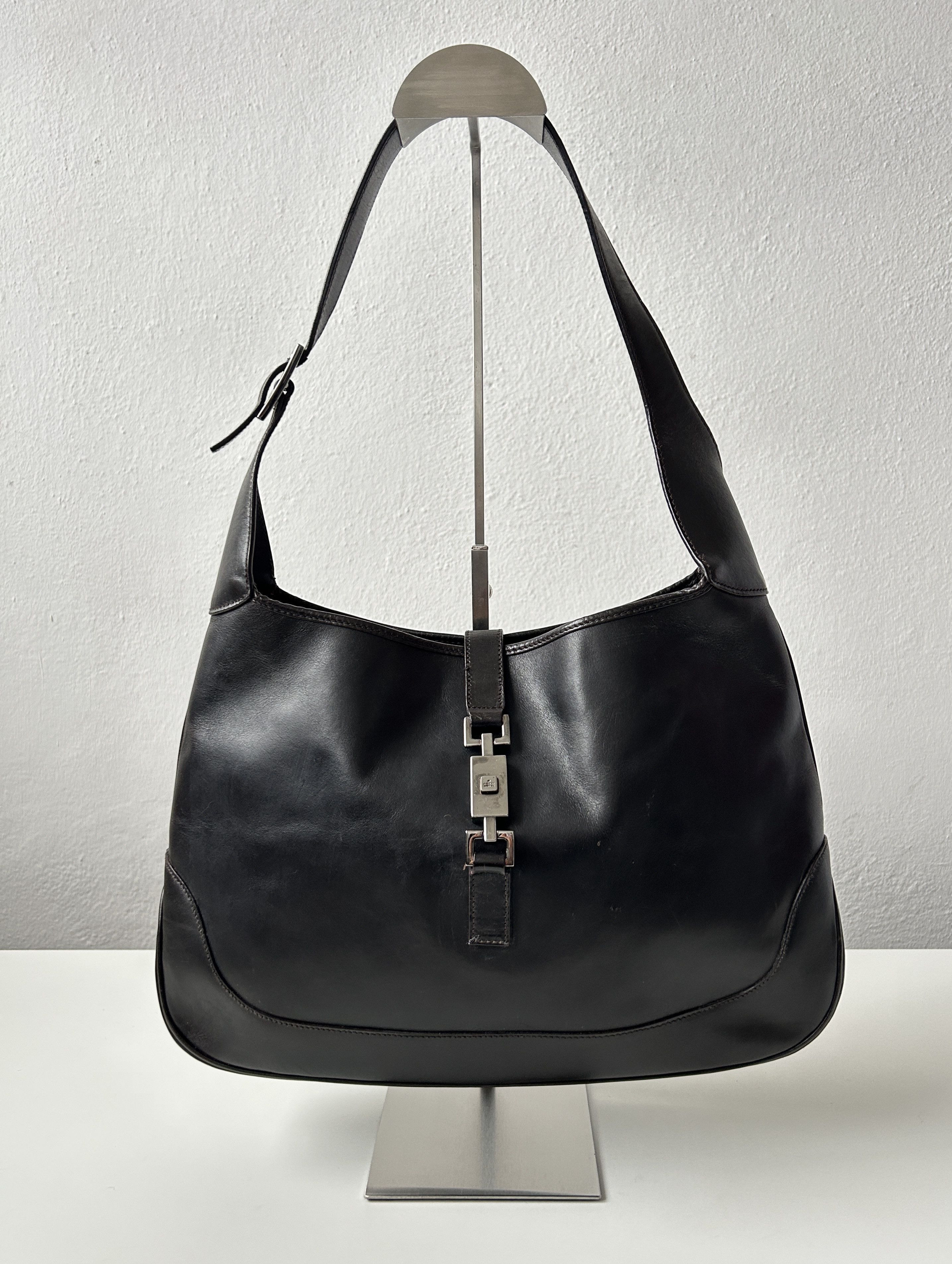 Vtg y2k Gucci by Tom Ford jackie leather handbag