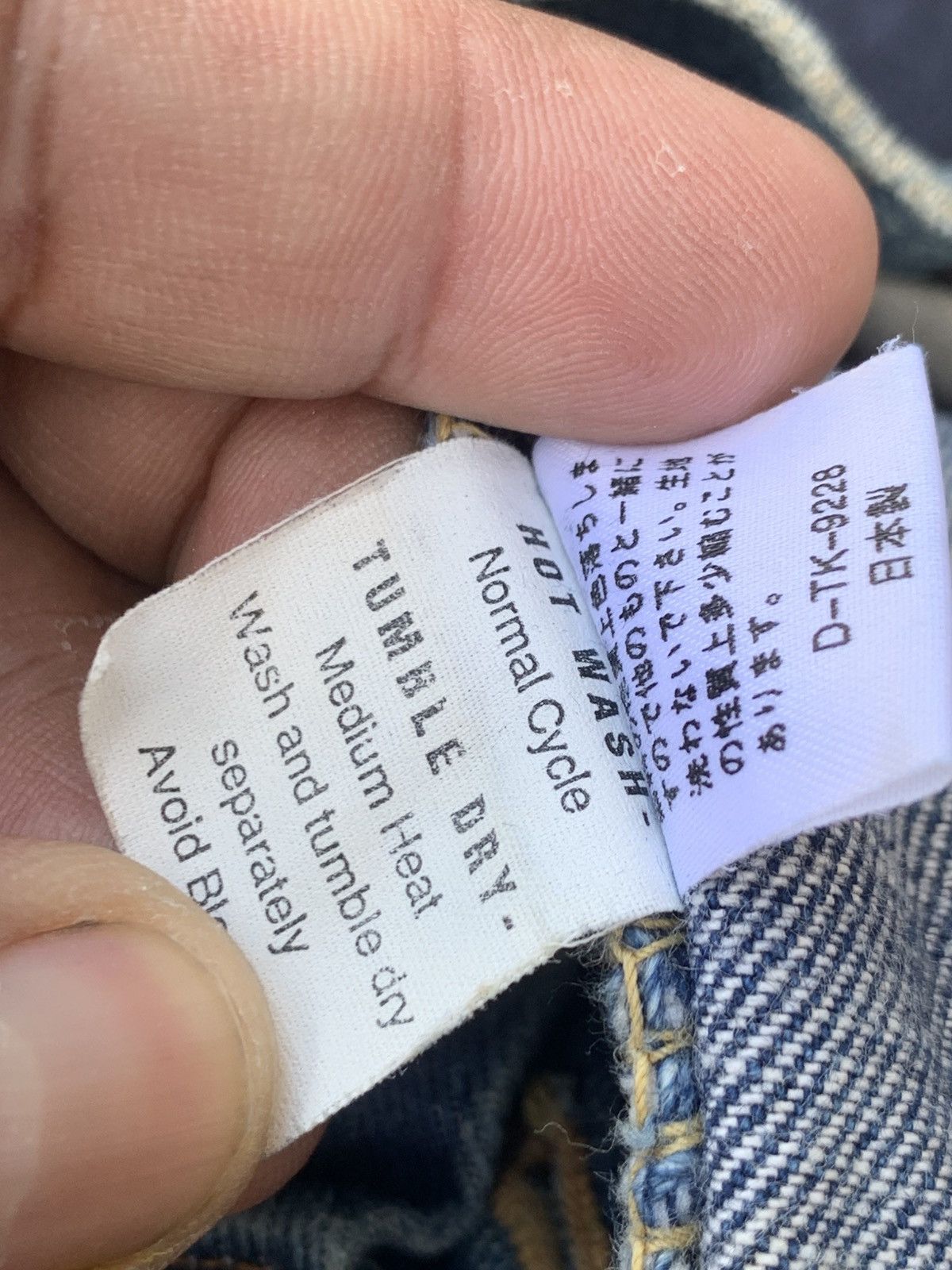 Lee VINTAGE LEE RIDER HALF SELVEDGE. Size US 28 / EU 44 - 8 Thumbnail
