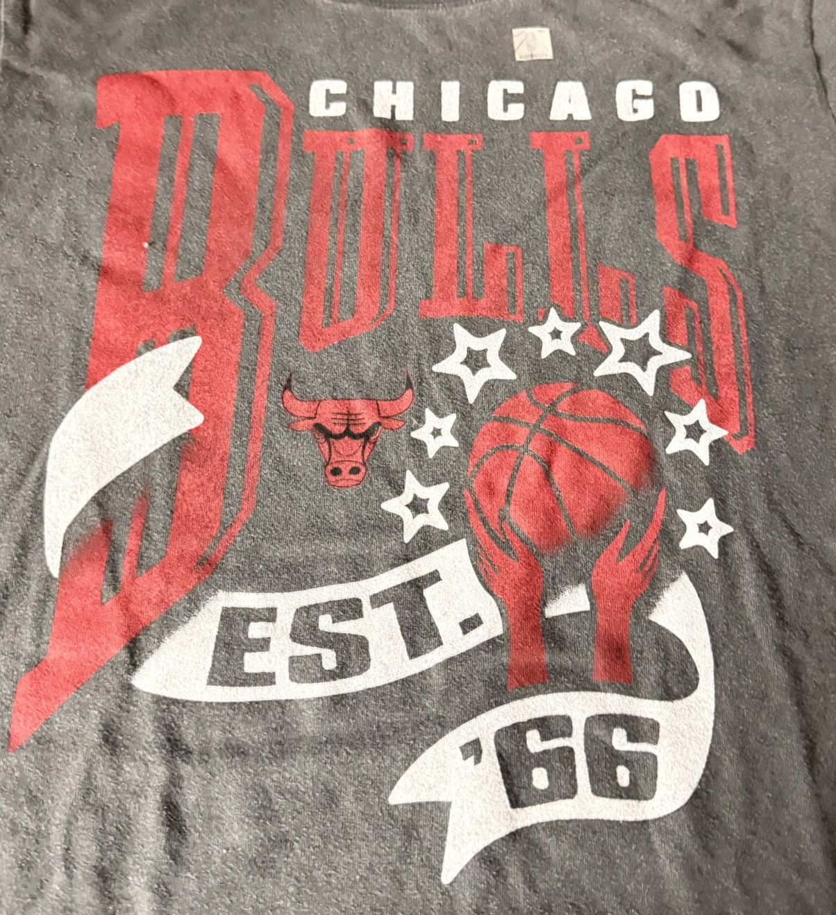 Junk Food Vintage Y2K Chicago Bulls Distressed Unisex T-Shirt Size US L / EU 52-54 / 3 - 2 Thumbnail