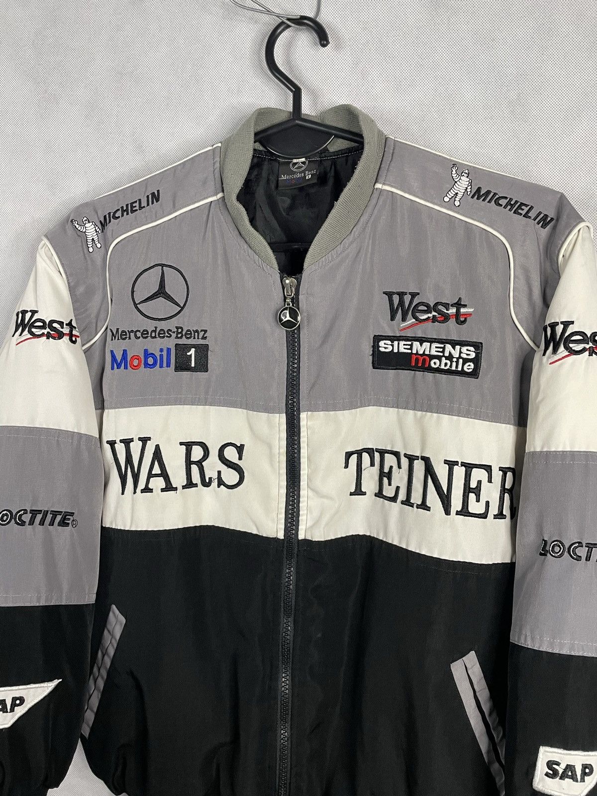 Mercedes-Benz × NASCAR 💥Mercedes Benz Racing Jacket McLaren F1 Nascar Motor Racing Size S / US 4 / IT 40 - 4 Thumbnail