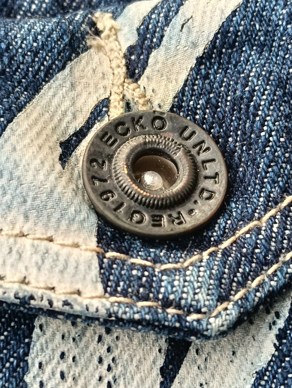 Ecko Unltd. 🔥 ECKO UNLTD Baggy Jeans Y2K Streetwear Vibes 🔥 Size US 35 - 9 Thumbnail