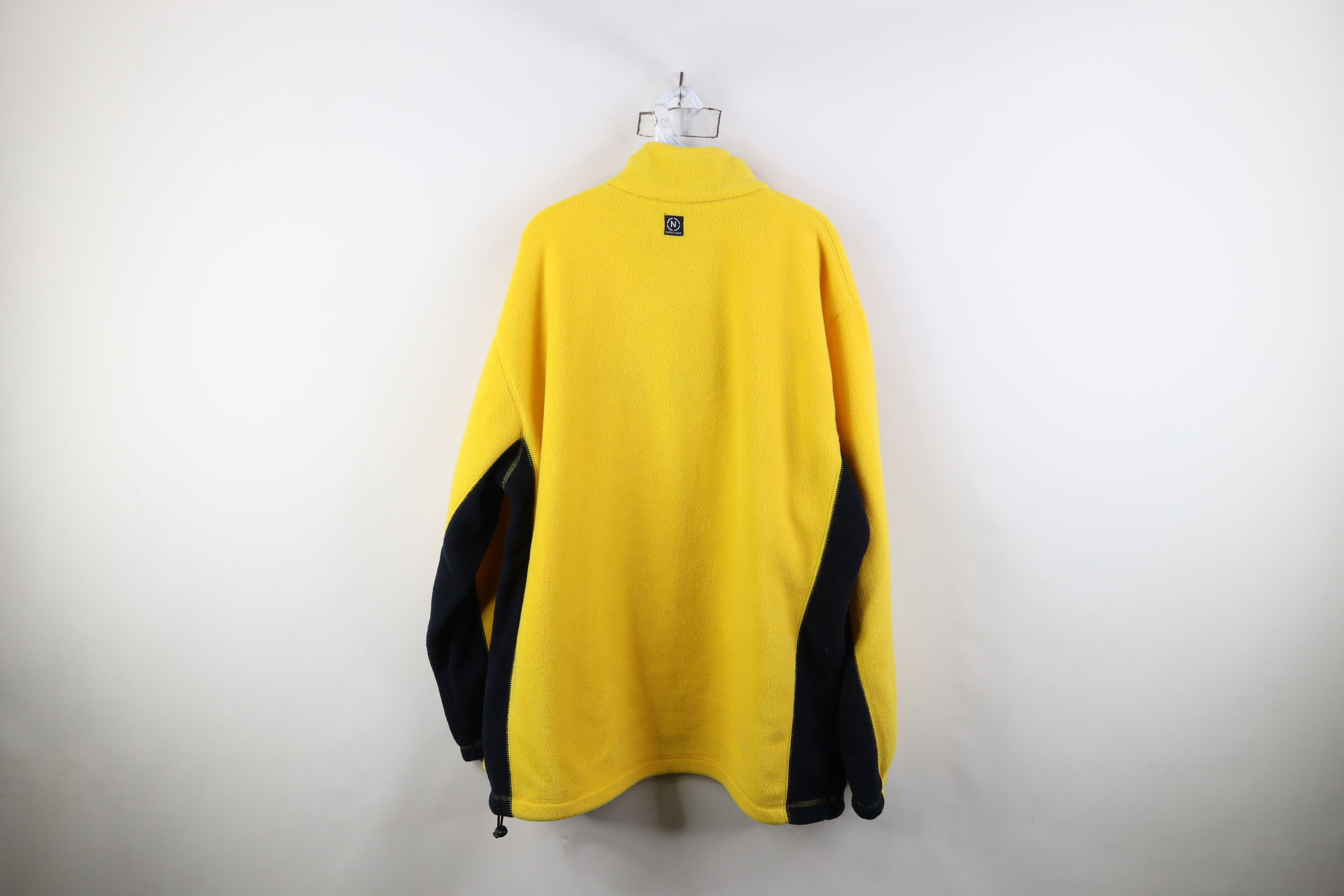 Nautica Vintage 90s Nautica Baggy Half Zip Fleece Pullover Sweater Size US L / EU 52-54 / 3 - 13 Thumbnail