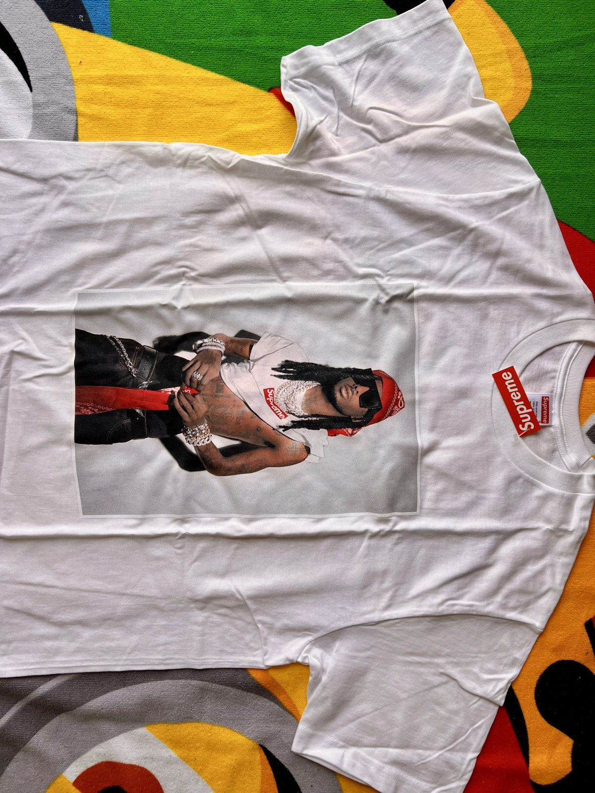 Supreme Supreme Playboi Carti Photo Tee White L tshirt rap trap Size US L / EU 52-54 / 3 - 7 Thumbnail