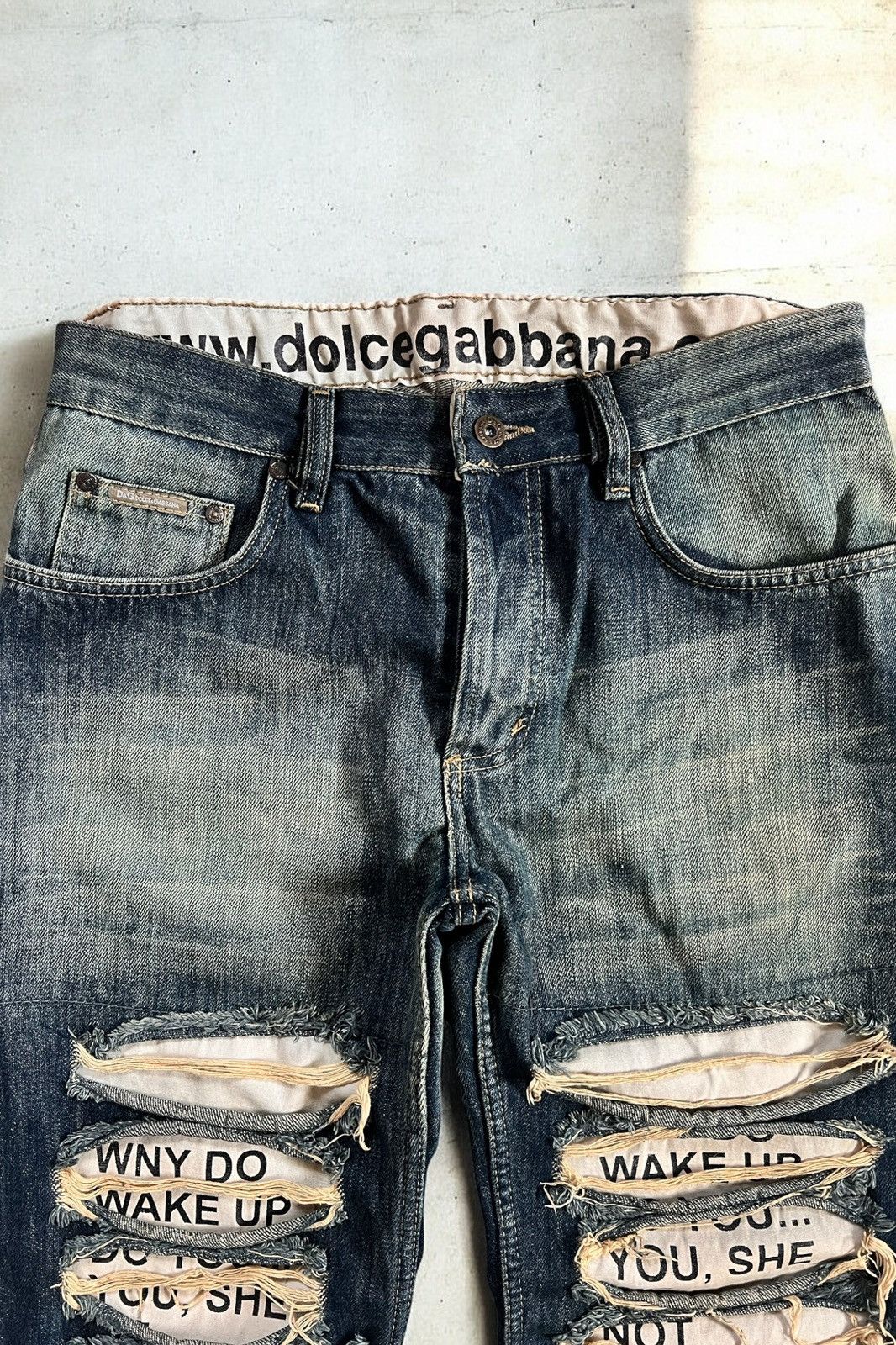 Dolce & Gabbana Dolce & Gabbana FW2006 jeans Size US 33 - 2 Thumbnail