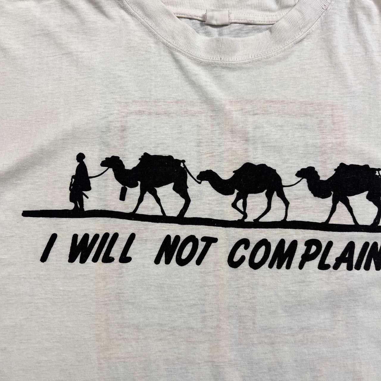Vintage Vintage 90s Art I Will Not Complain Knot Boxy Fit T Shirt Size US L / EU 52-54 / 3 - 9 Thumbnail