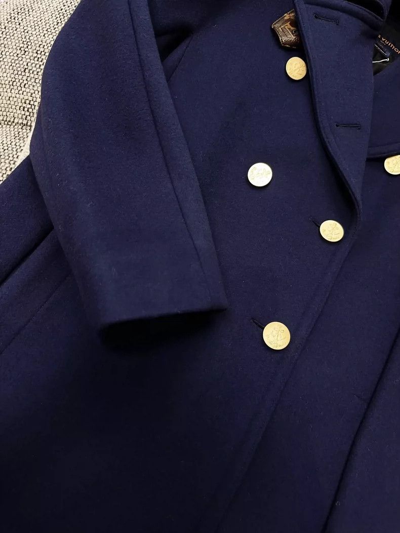 Louis Vuitton Louis Vuitton DoubleBreasted Long Sleeve Coat-2506 Size XL / US 12-14 / IT 48-50 - 6 Thumbnail